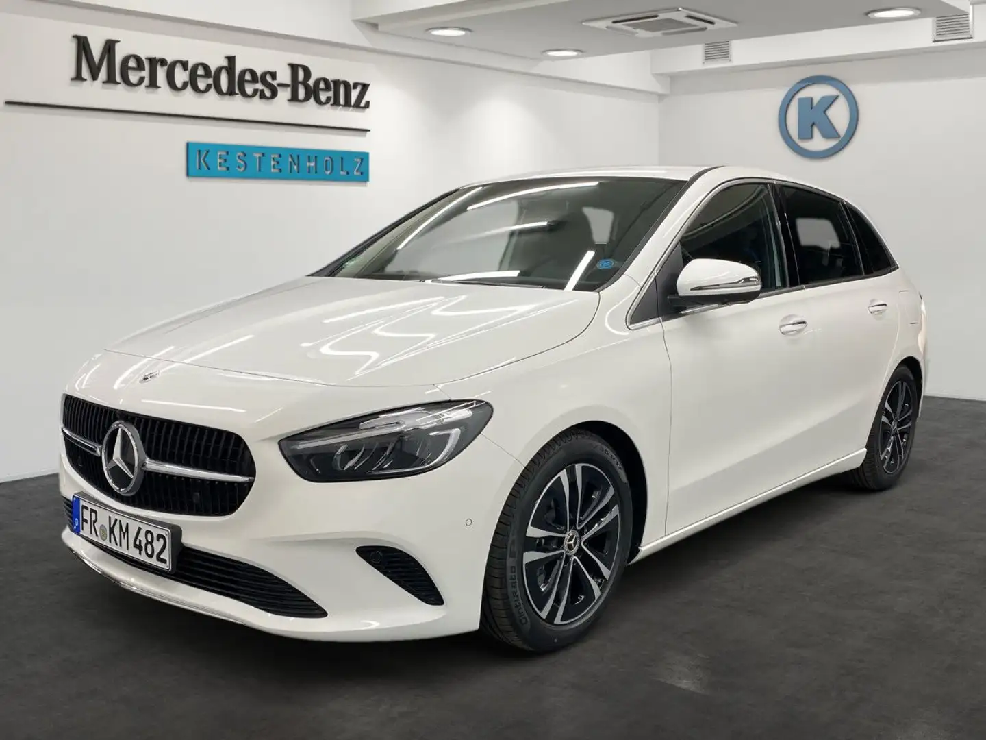 Mercedes-Benz B 200 d PROGRESSIVE+360°+AHK+HANDS-FREE+DISTR Weiß - 2