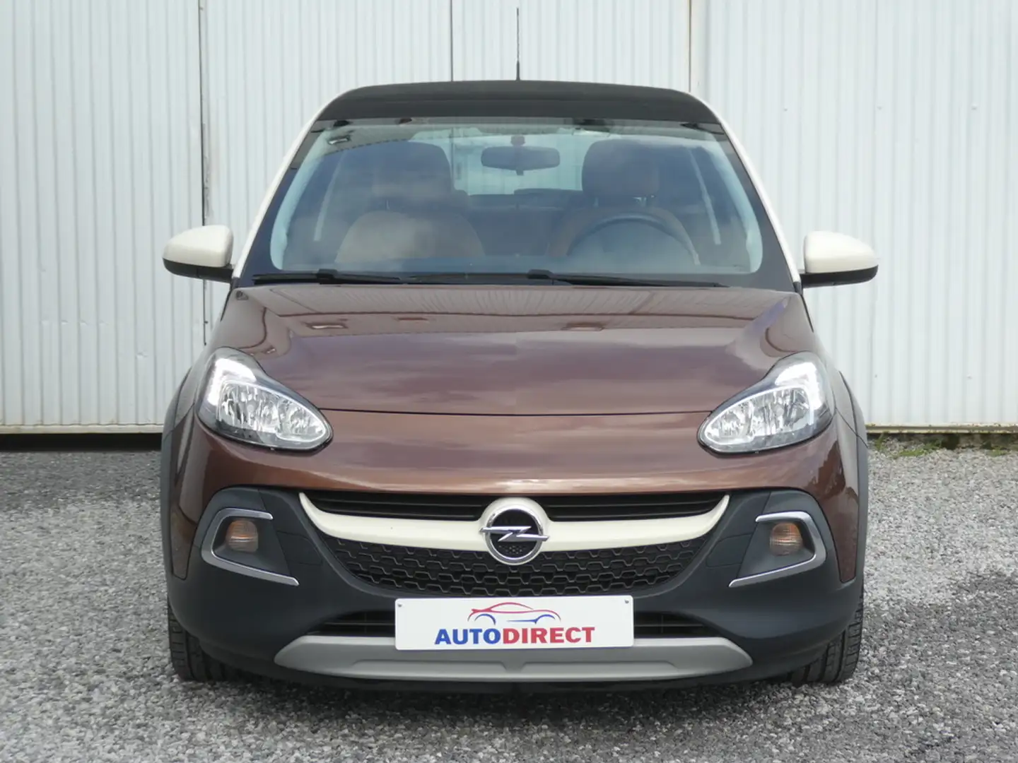 Opel Adam Rocks 1.2i Open Air / Cuir, Airco, PDC, Jantes 18" Marrón - 2