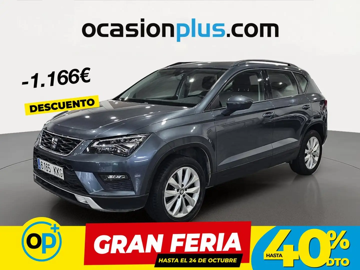 SEAT Ateca 1.0 TSI S&S Ecomotive Style Gris - 1