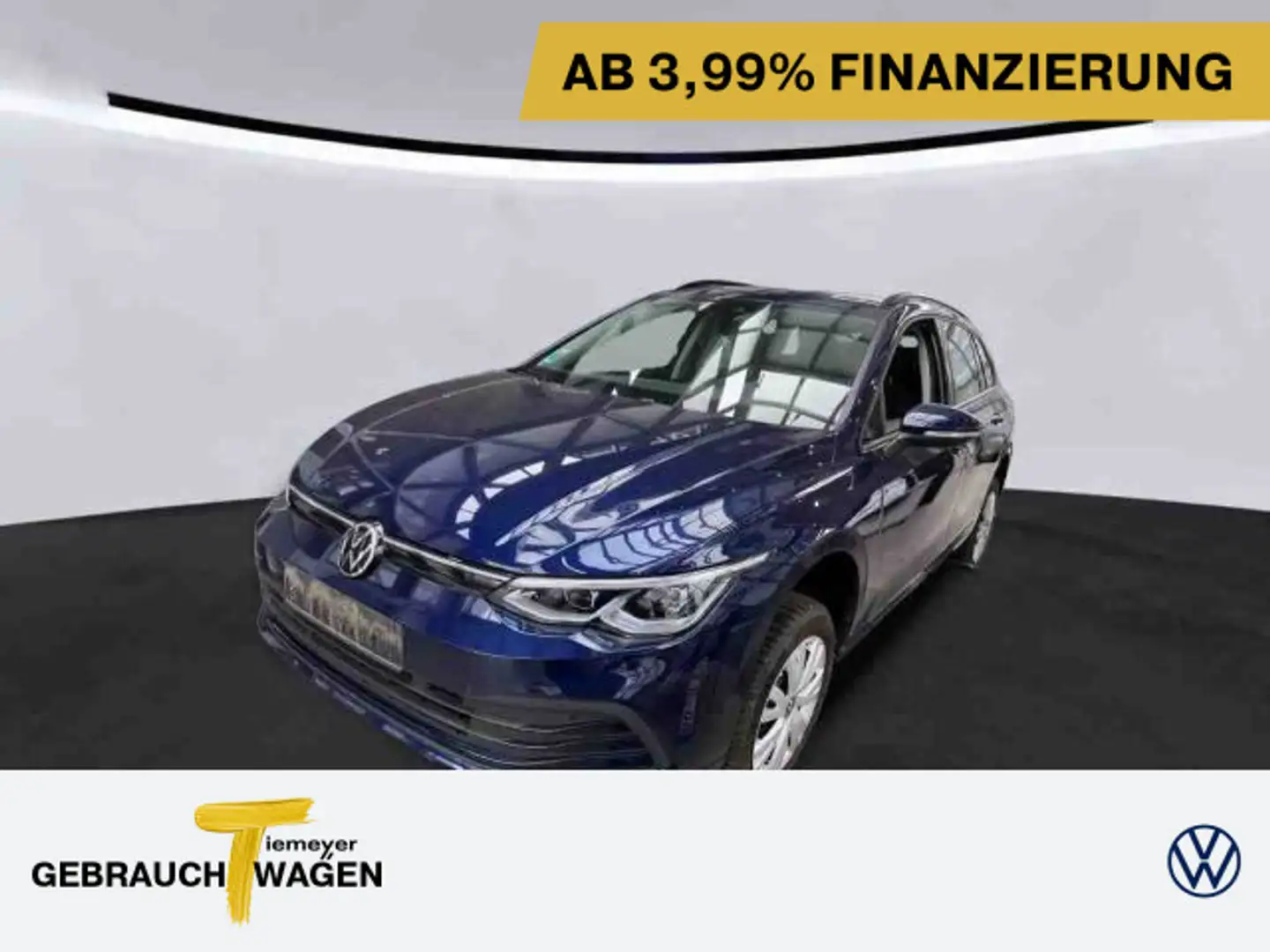 Volkswagen Golf Variant 1.5 eTSI DSG LIFE APP-CON LED+ NAVI Blau - 1