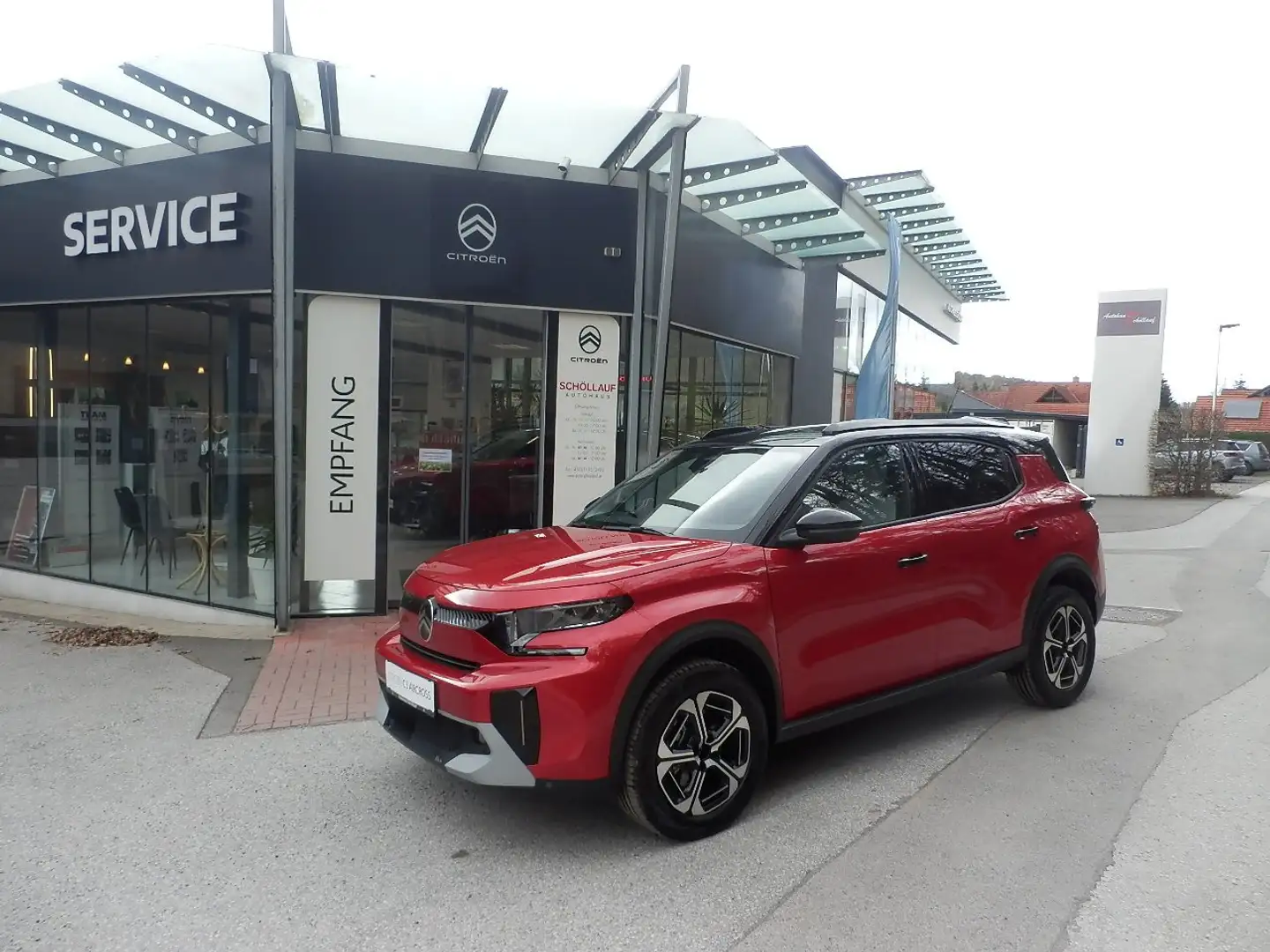 Citroen C3 Aircross Hybrid 145 MAX inkl.Winterpaket Rot - 1