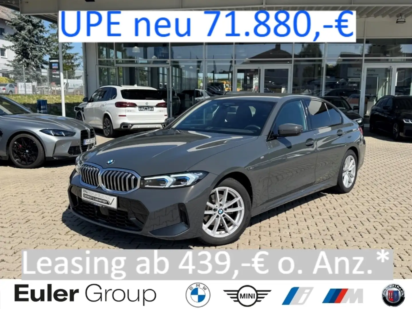 BMW 320 d xDrive M Sport AHK DAProf Memory LCProf HiFi Inn Grau - 1