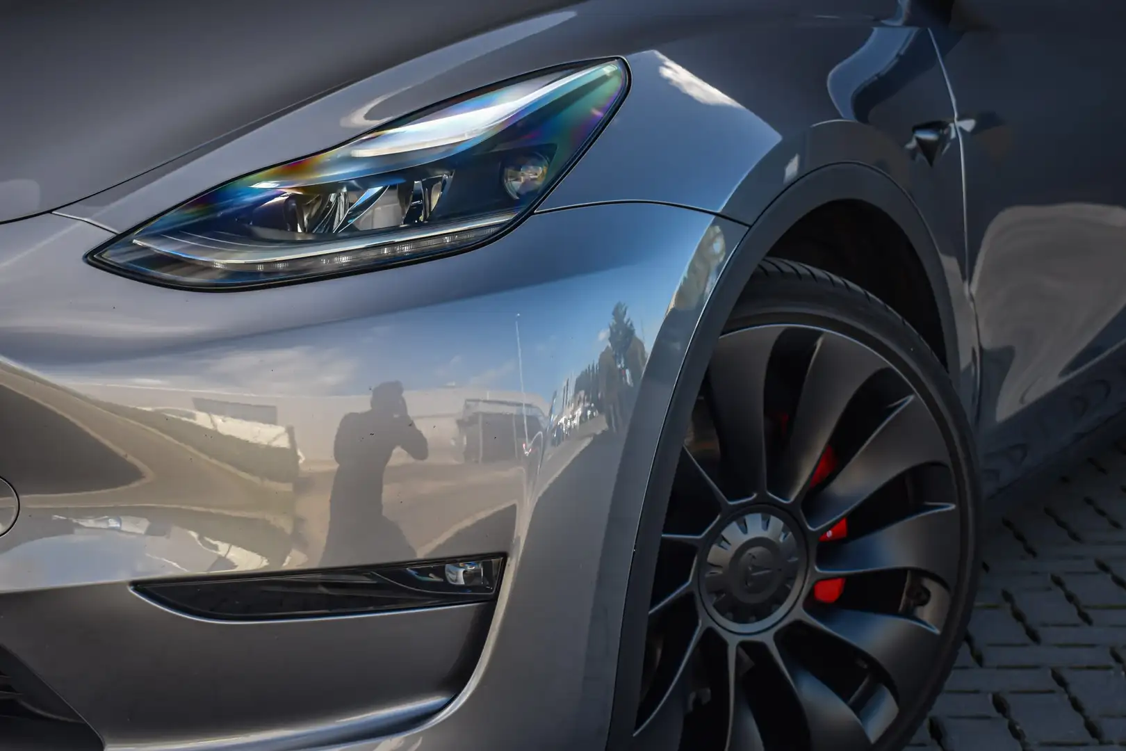Tesla Model Y Performance Dual Motor AWD Gris - 2