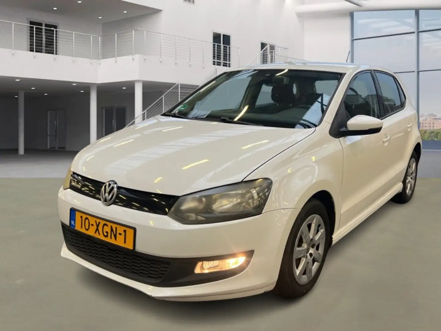 Volkswagen Polo 1.2 TDI BlueMotion Comfortline/NAVI Wit - 1
