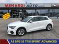 Audi A3 SPB 35 TFSI Sport Advanced ECCELLENTI CONDIZIONI Blanc - thumbnail 1