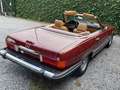 Mercedes-Benz SL 380 R107 Roadster Orient red /Leather light brown Barna - thumbnail 8