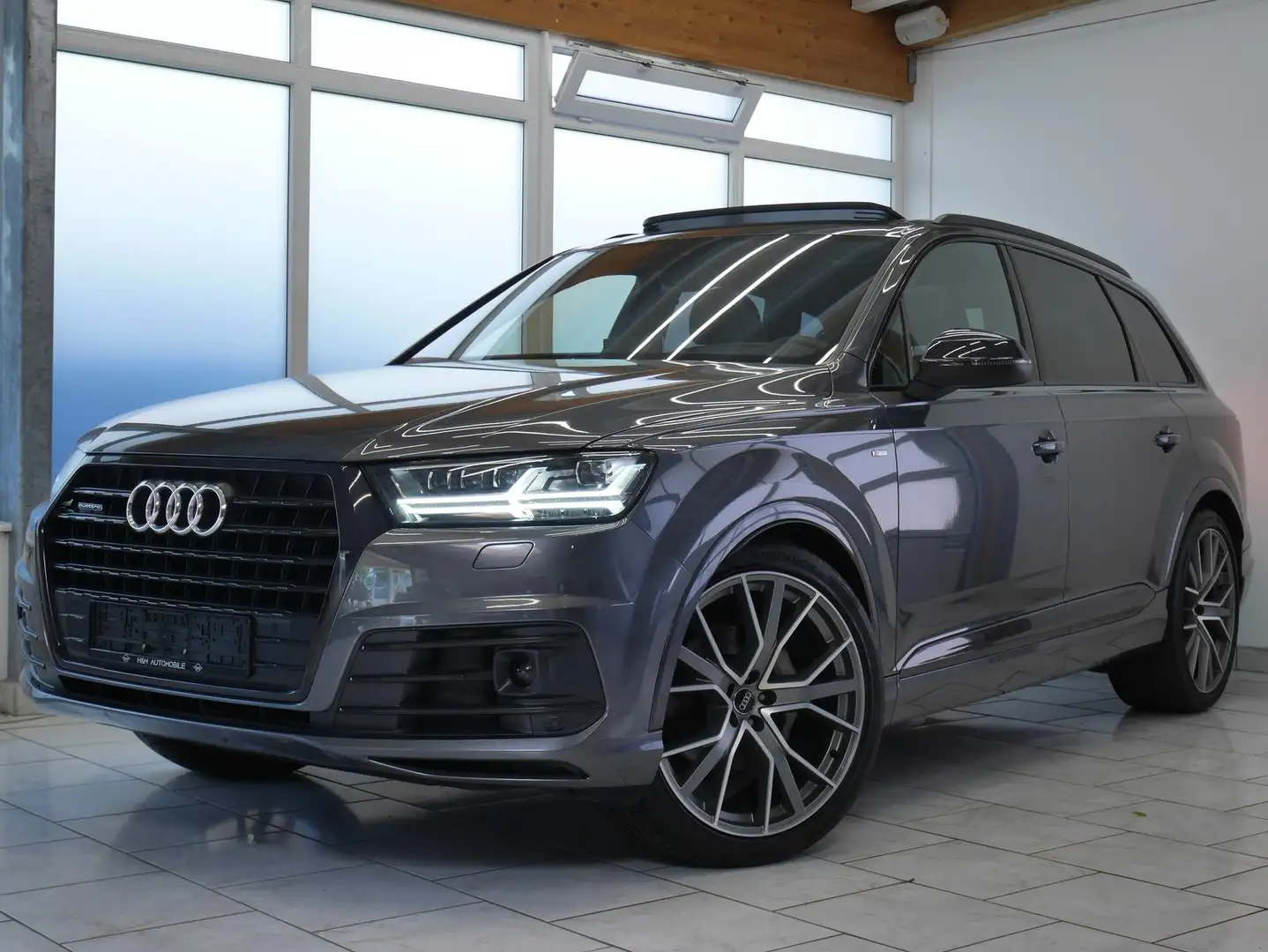 Audi Q7 50TDI S-Line~Virtual/Pano/ACC/AHK/Standheiz. Grau - 2