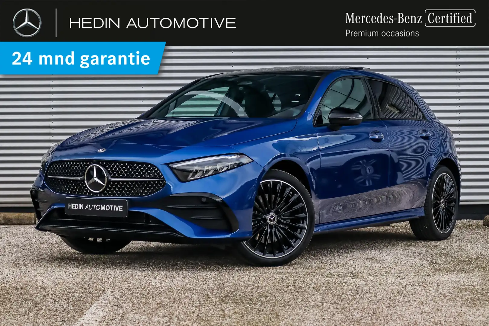 Mercedes-Benz A 250 A 250e Automaat AMG Line | Nightpakket | Panoramad Blauw - 1