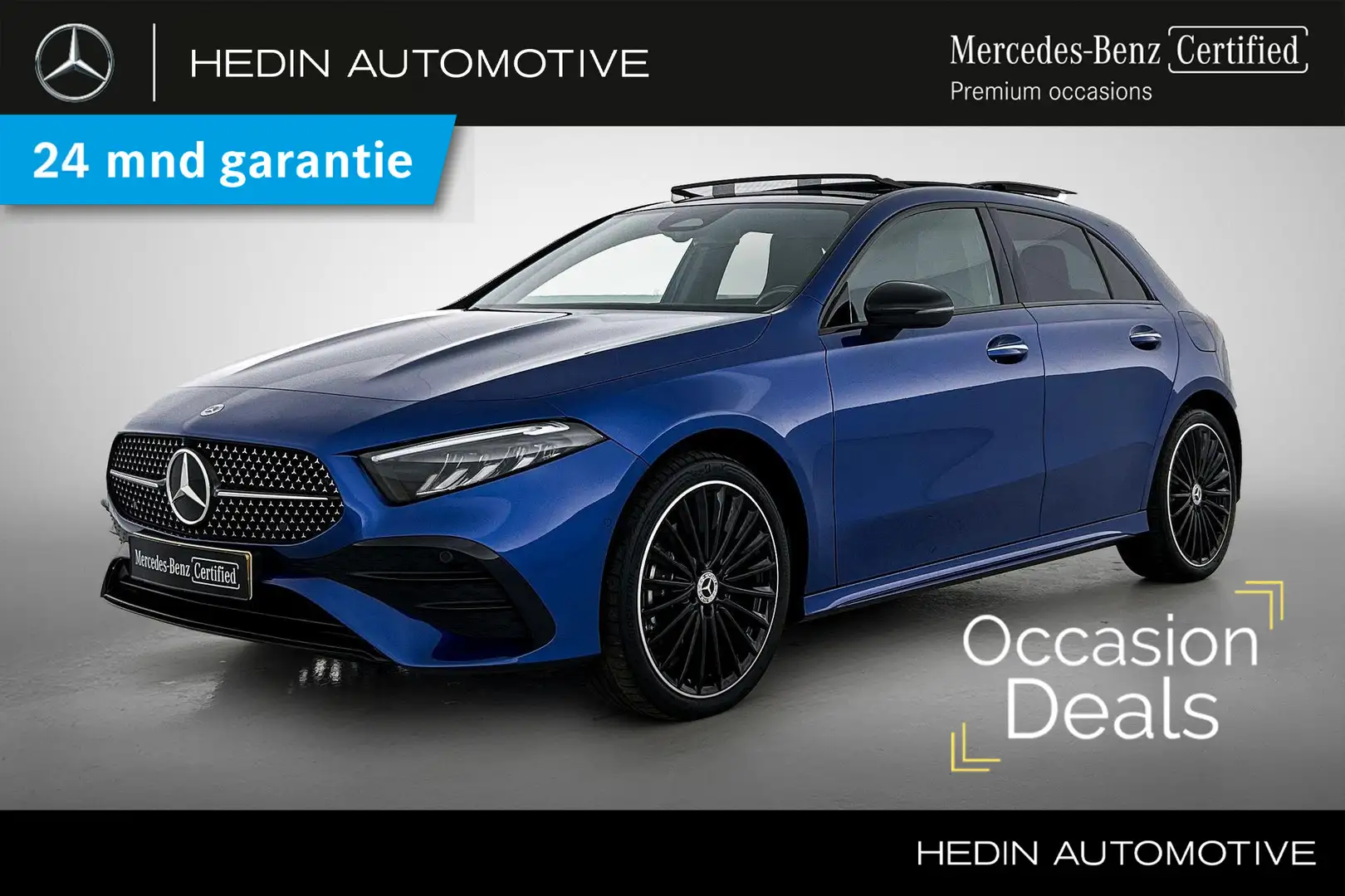 Mercedes-Benz A 250 A 250e Automaat AMG Line | Nightpakket | Panoramad Bleu - 1