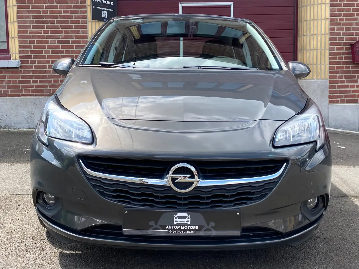 Opel Corsa 1.2i essence*Faible Km*CarPlay*Garantie 1an*Euro6b Gris - 2