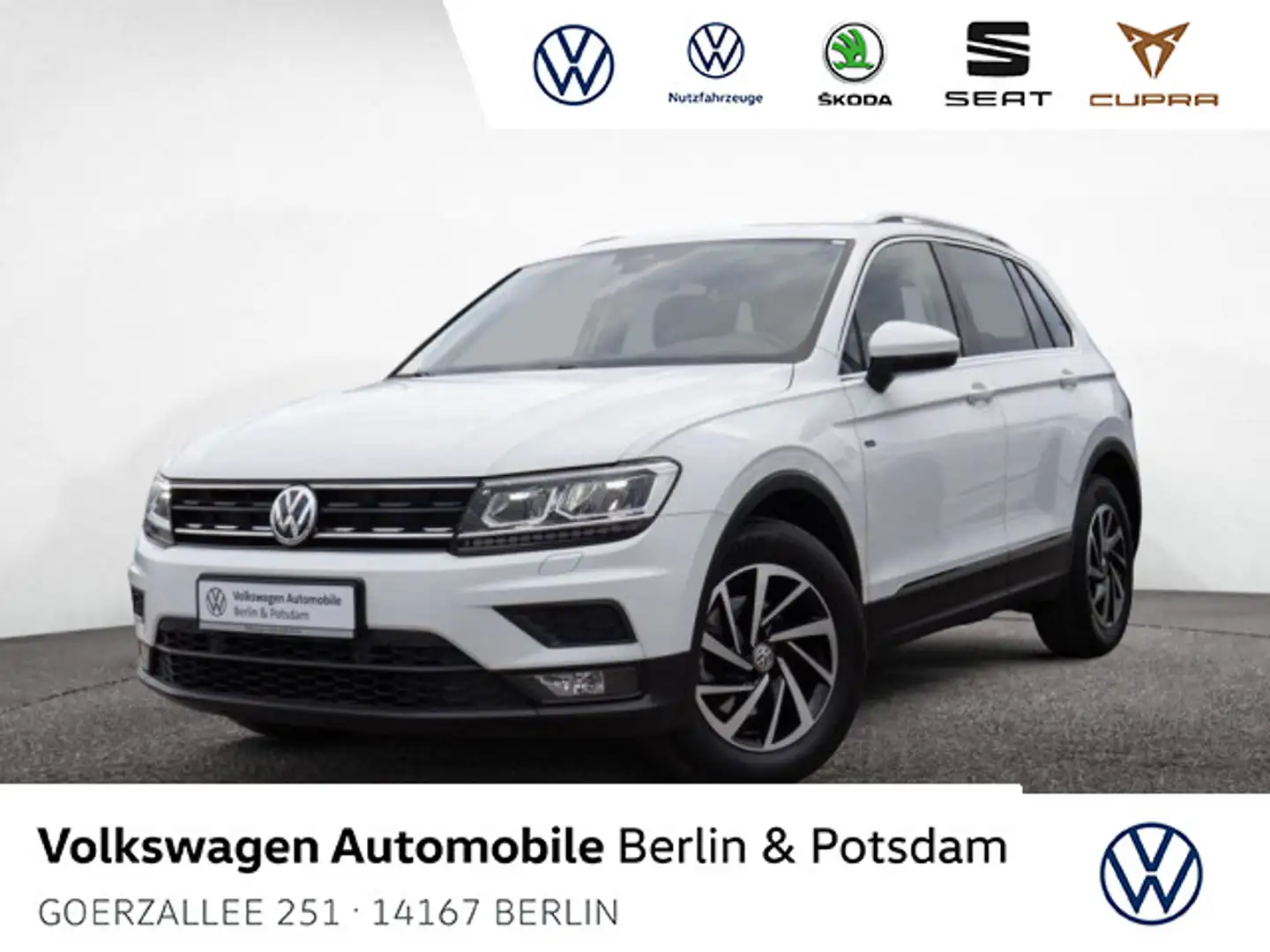 Volkswagen Tiguan 1.4 TSI Join ACT P-Dach Navi LED MFL Bianco - 1