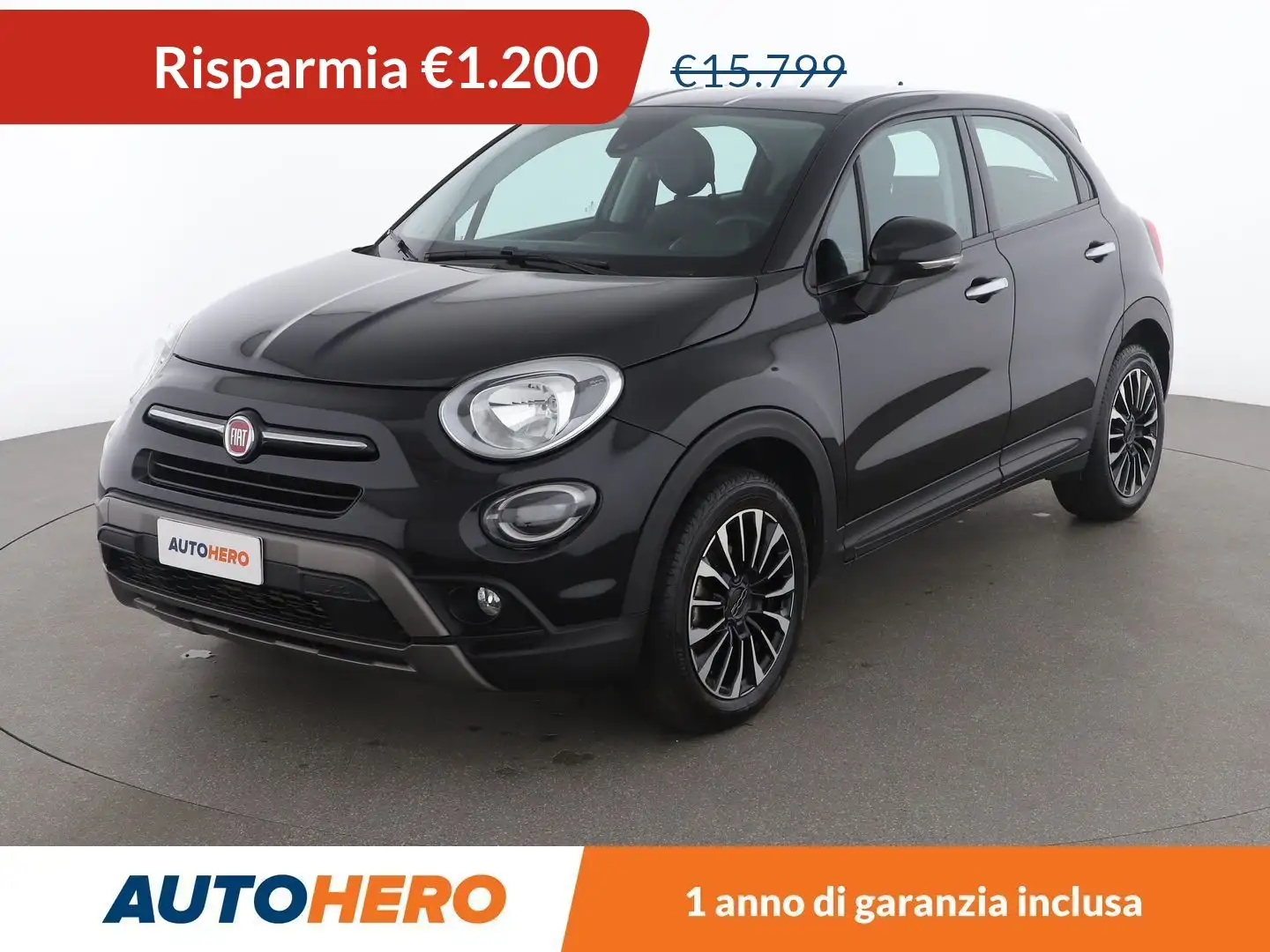 Fiat 500X 1.6 JTDM City Cross Black - 1