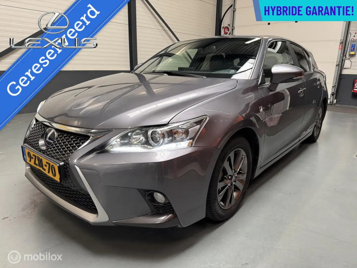 Lexus CT 200h F Sport Line Dealer onderhouden|NL-Auto Gris - 1