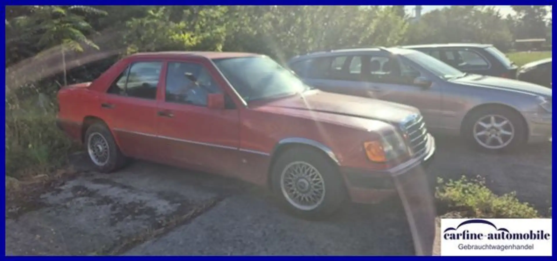 Mercedes-Benz E 200 3.Hand orig, 150TKM eFH eGSD HU:10-25 Червоний - 2