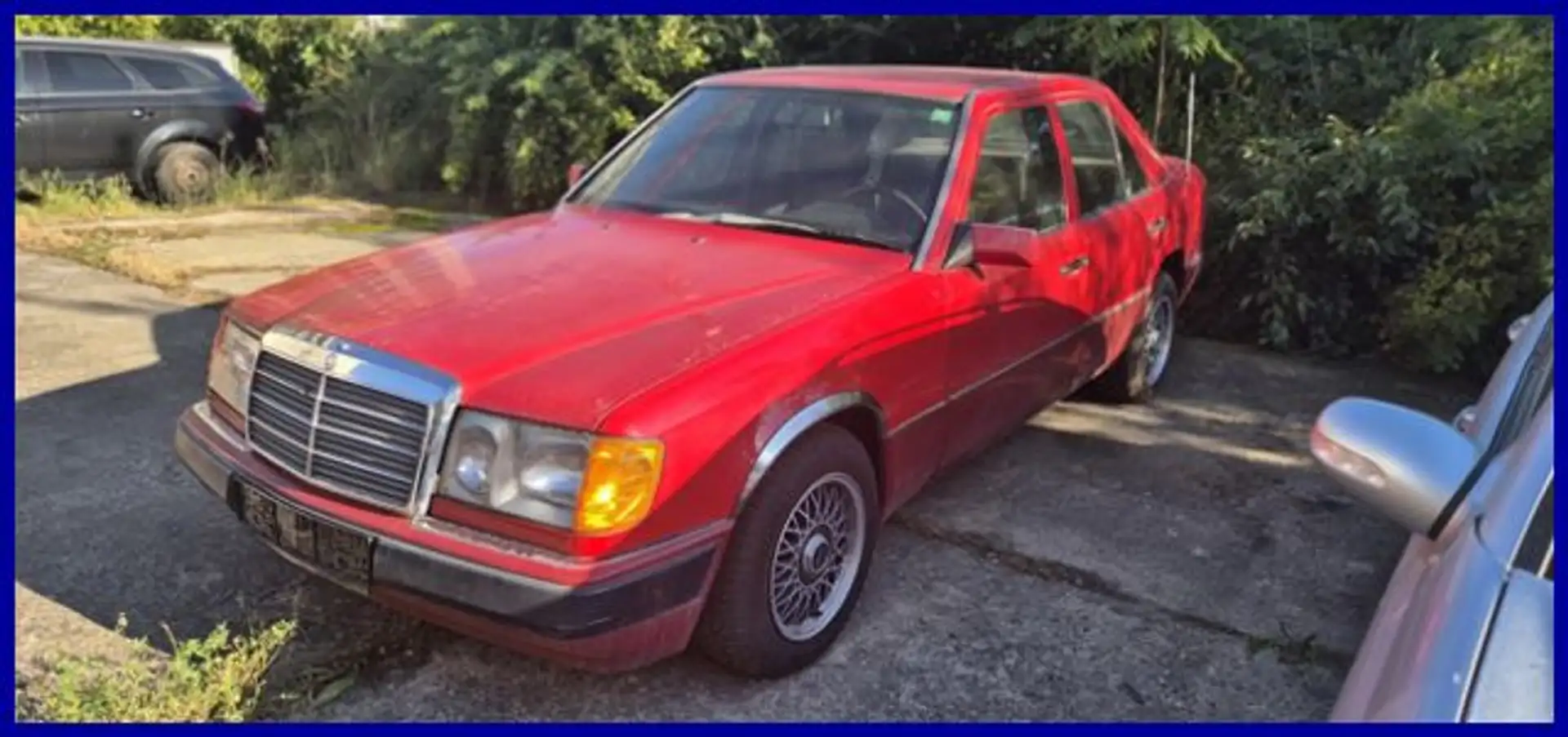 Mercedes-Benz E 200 3.Hand orig, 150TKM eFH eGSD HU:10-25 Червоний - 1