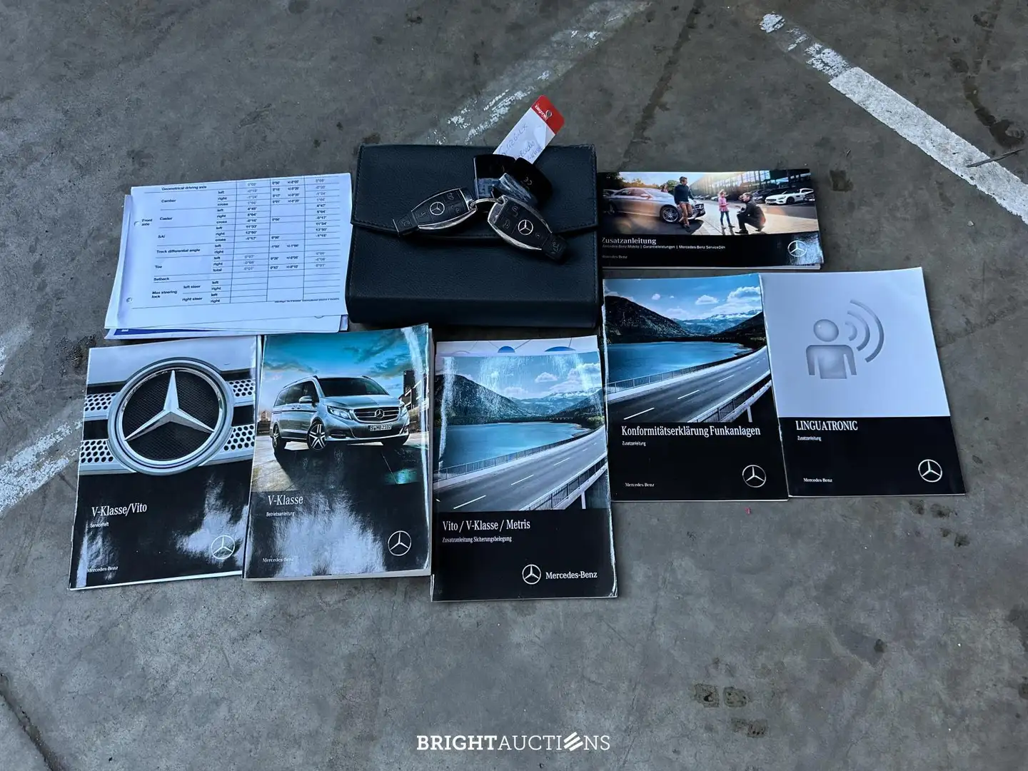 Mercedes-Benz V V250d 4Matic Lang Avantgarde Edition Zwart - 2