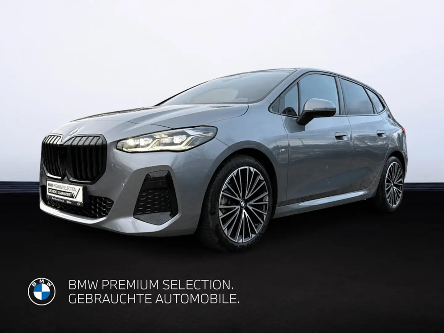 BMW 218 i Active Tourer M Sportpaket AHK HuD ACC+ H/K Grau - 2