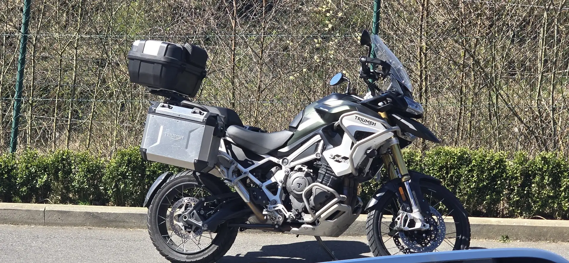 Triumph Tiger 1200 rally pro Vert - 1