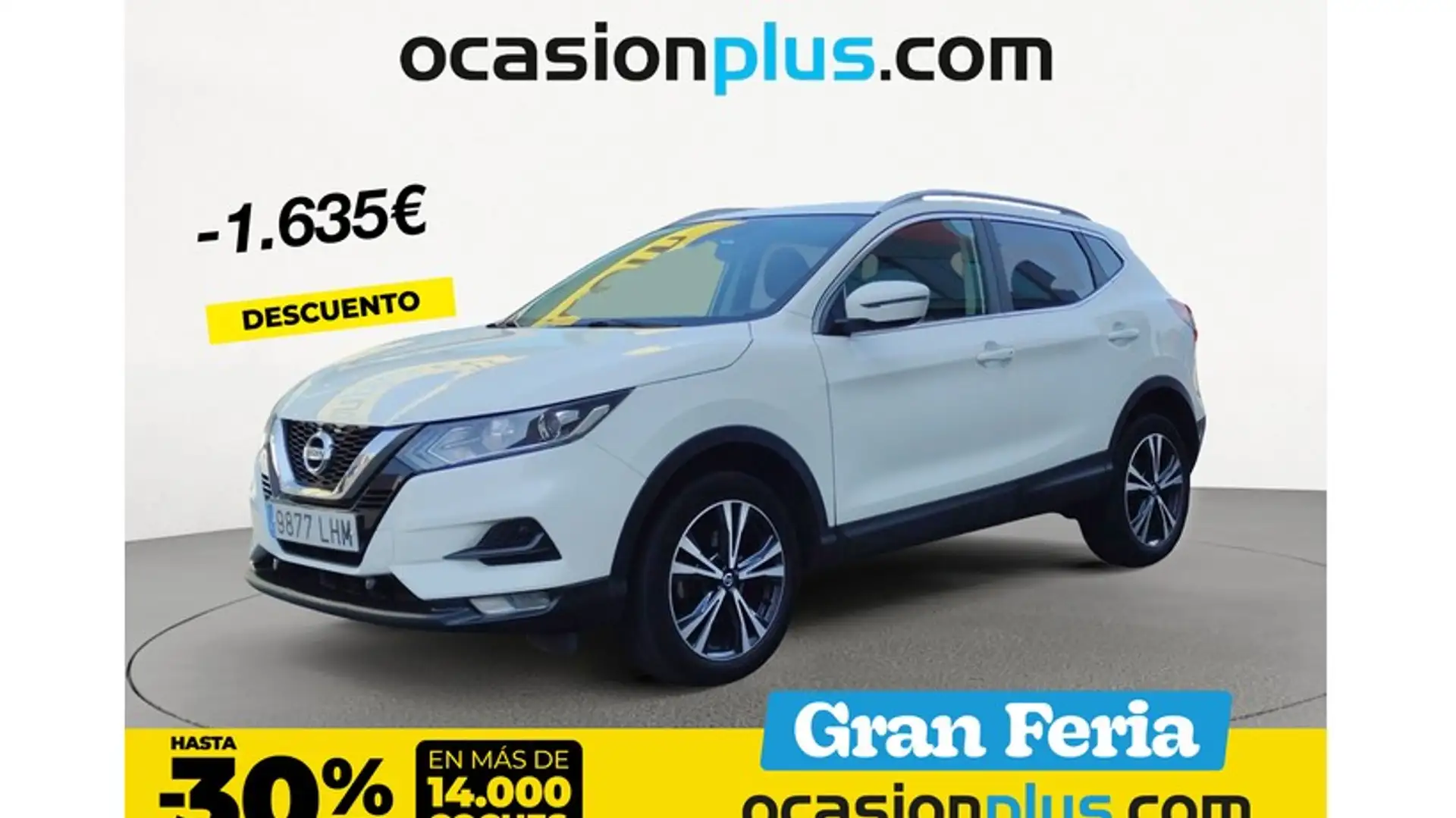 Nissan Qashqai 1.3 DIG-T Acenta 4x2 103kW Wit - 1