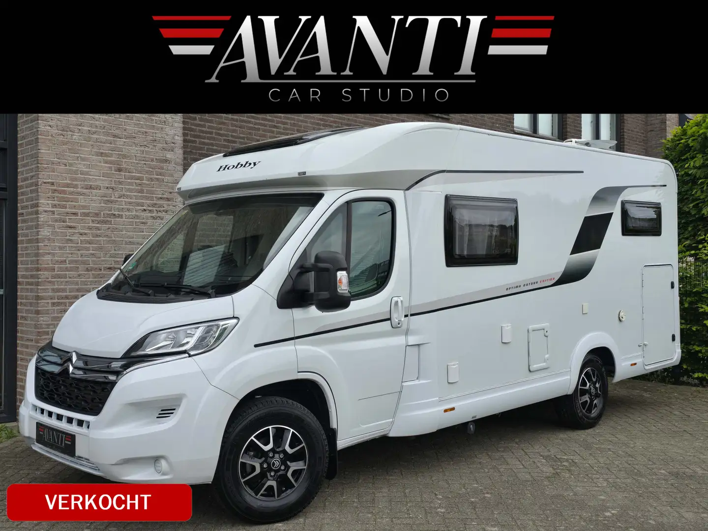 Hobby OPTIMA ONTOUR V65 GE 165 PK  SLECHTS 9.801 KM Bianco - 1
