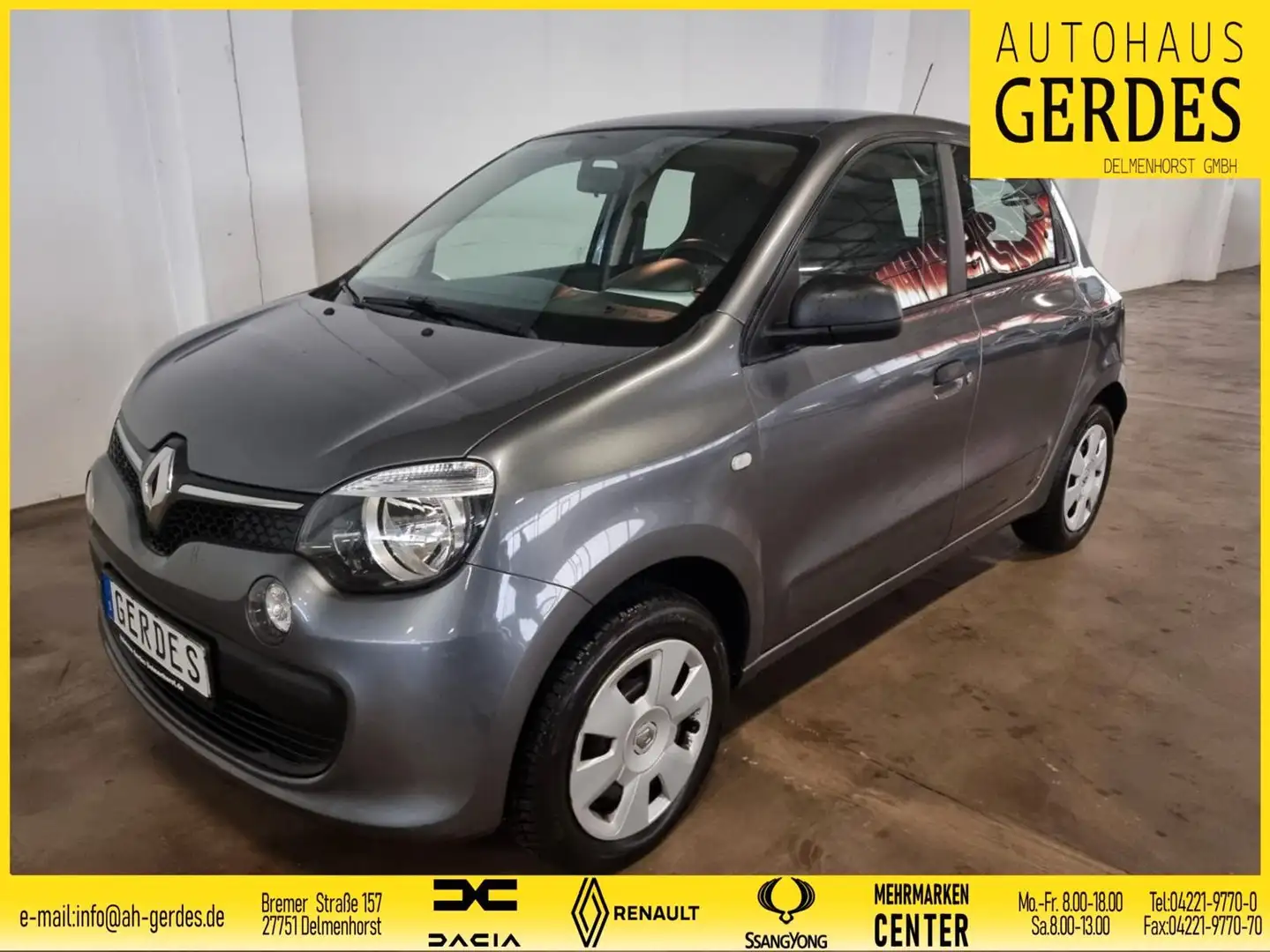 Renault Twingo Life SCe 70 Gris - 1