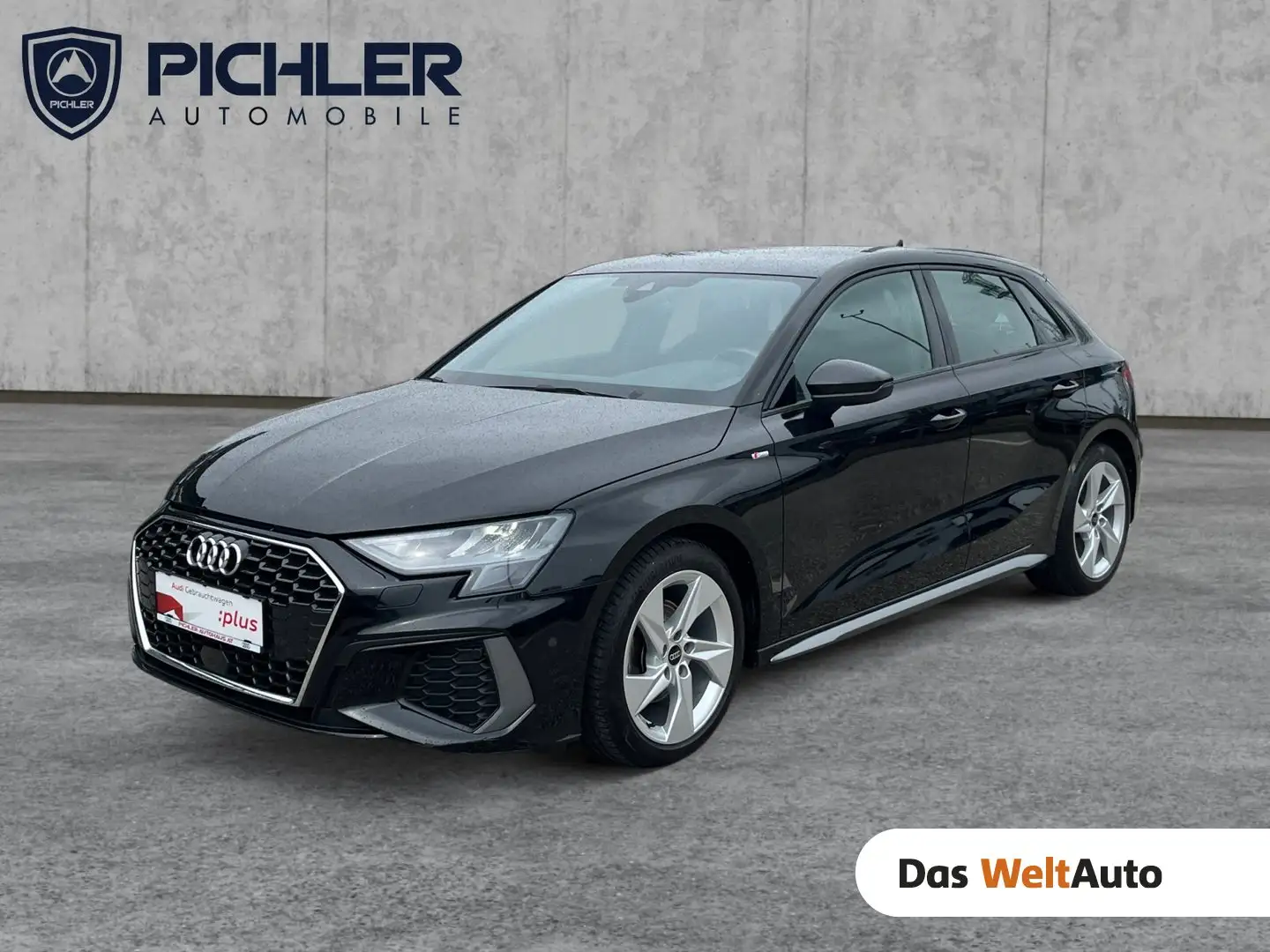 Audi A3 35 TDI S line exterieur Schwarz - 1