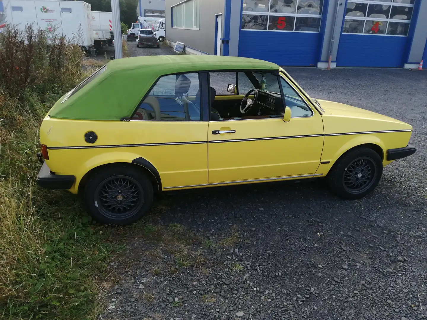 Volkswagen Golf Cabriolet Golf Cabrio (GL) Jaune - 2