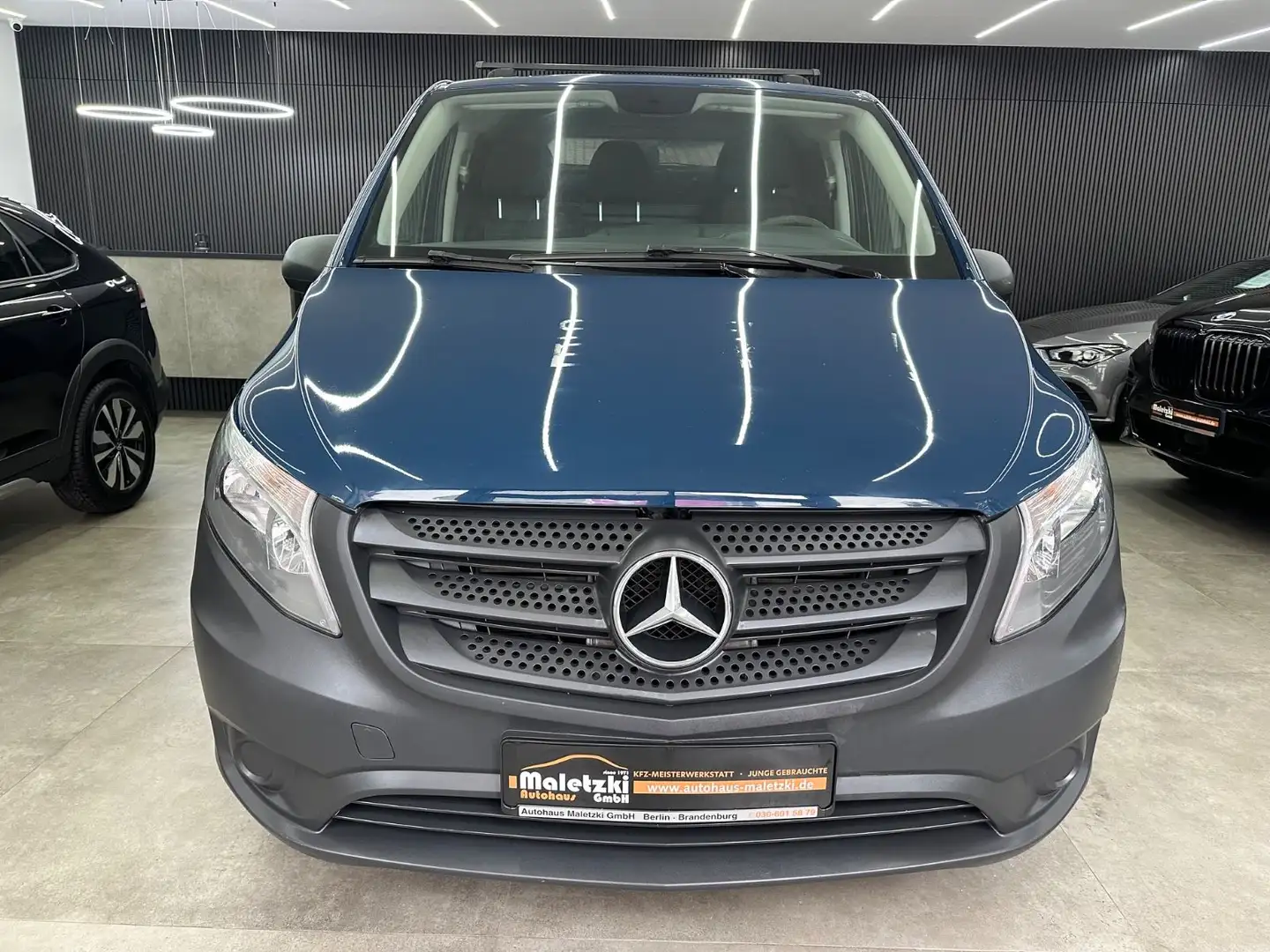 Mercedes-Benz Vito 111 CDI Kasten Extralang*Klima*AHK*Tempomat Blu/Azzurro - 2