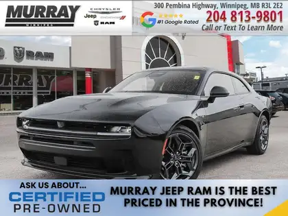 Black 2026 Dodge Charger Daytona Sedan All-Wheel Drive 8-Speed Automatic