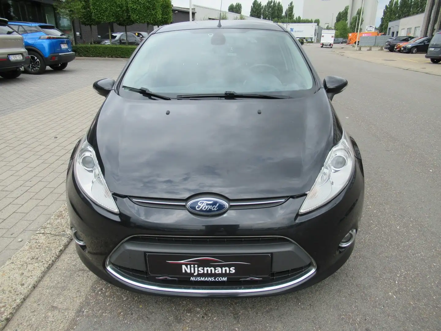 Ford Fiesta 1.6 TDCi Titanium 5deur/Airco/PDC/HANDELAAR-EXPORT Noir - 2