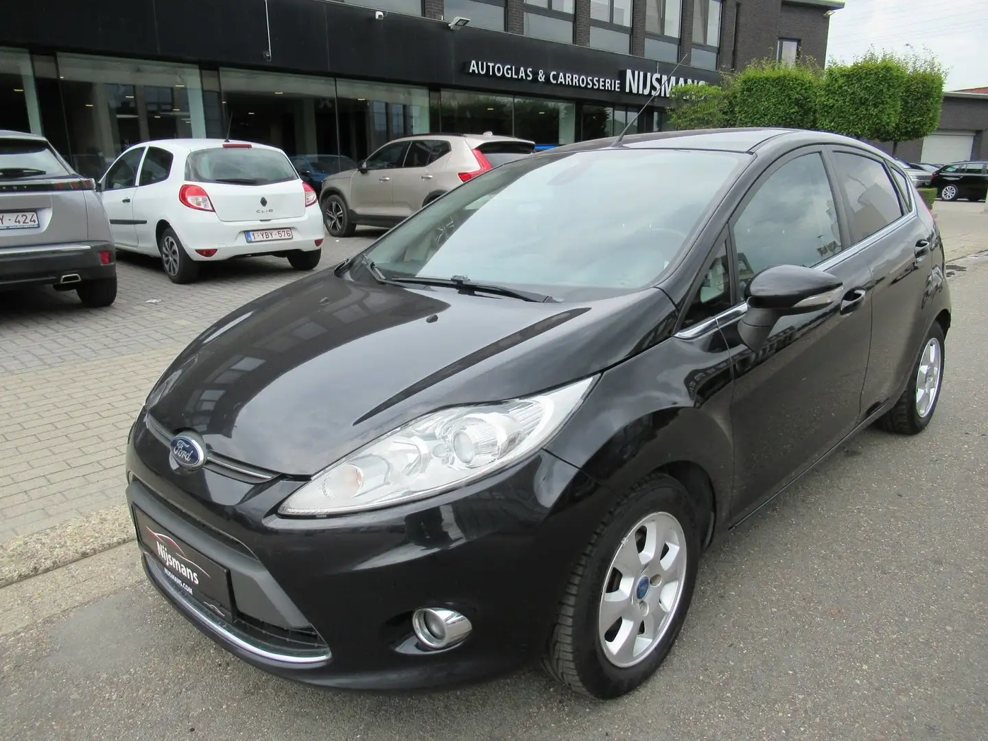 Ford Fiesta 1.6 TDCi Titanium 5deur/Airco/PDC/HANDELAAR-EXPORT Noir - 1