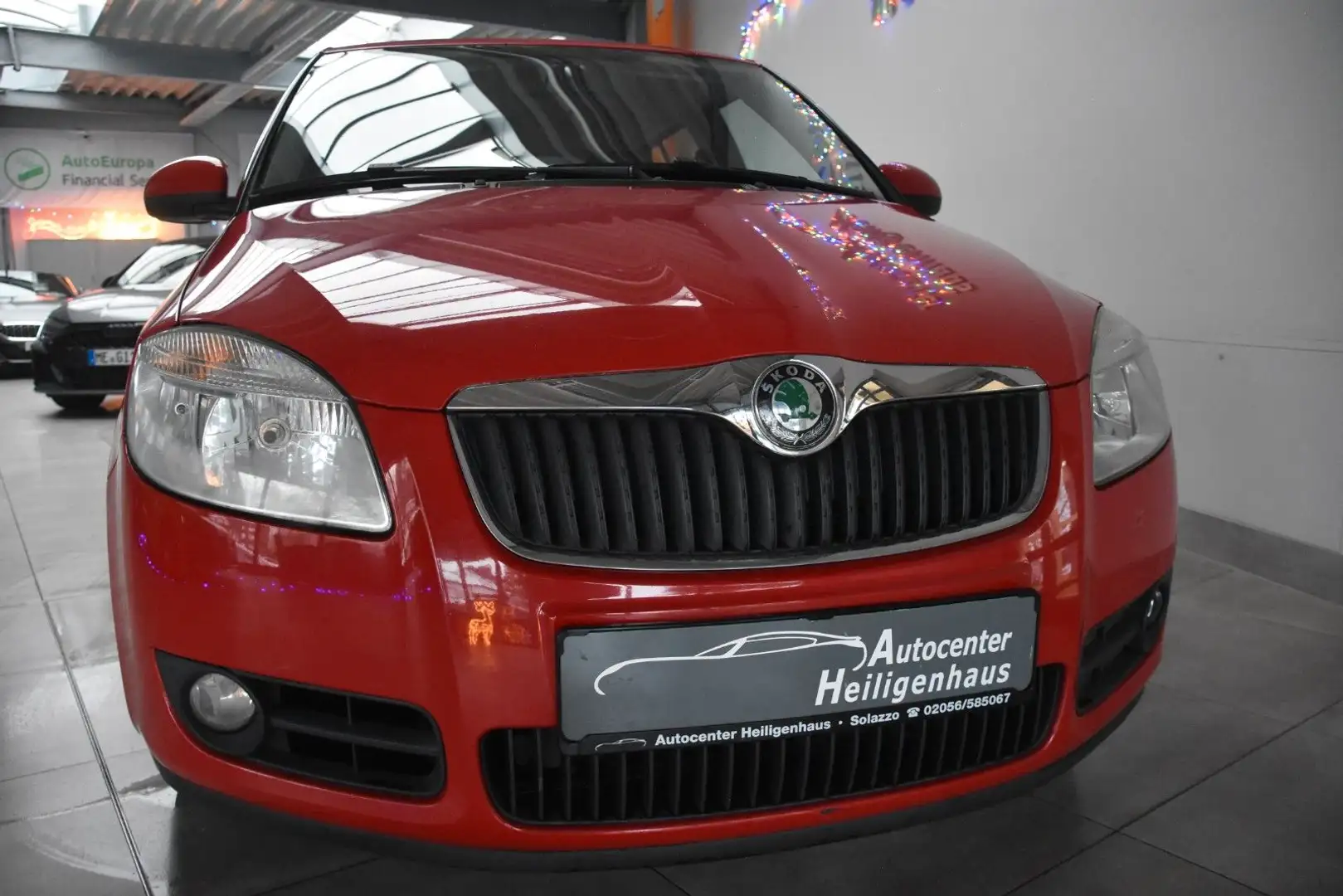 Skoda Fabia 1.2 Ambiente Klima EFenster Allwetter 1.Hd Rot - 1