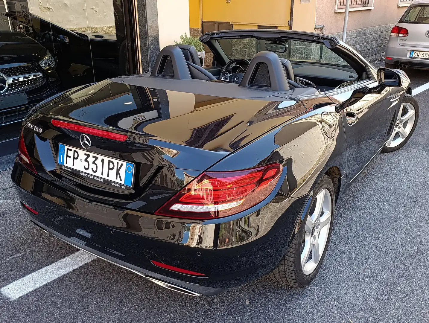 Mercedes-Benz SLC 180 Sport certificata Mercedes Benx con km 66.742 Negru - 2