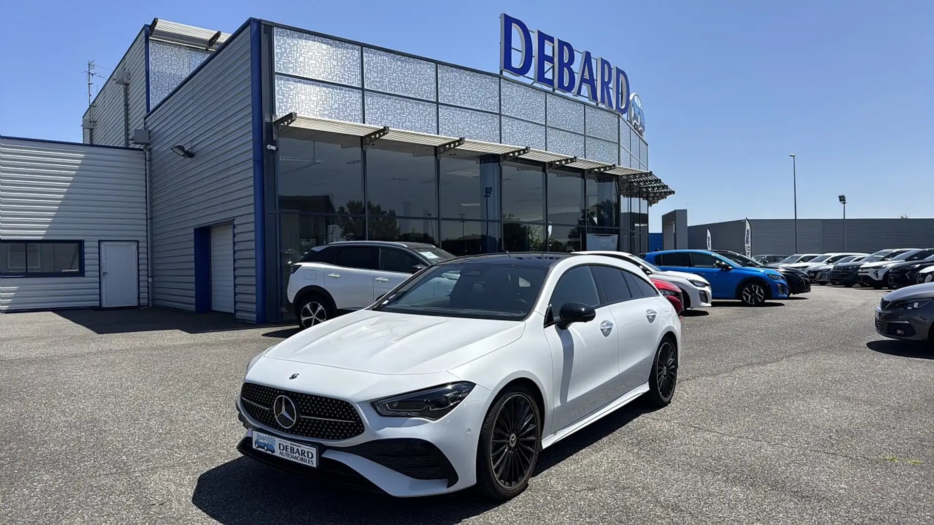Mercedes-Benz CLA 200 200 163CH AMG LINE 7G-DCT Blanc - 1