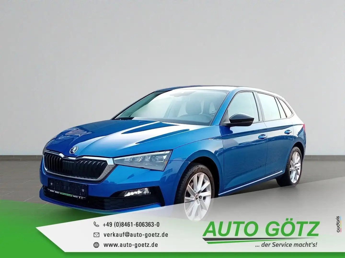 Skoda Scala Style AHK/Navi über SmartLink/Kamera/LED/LichtAssi Blau - 1