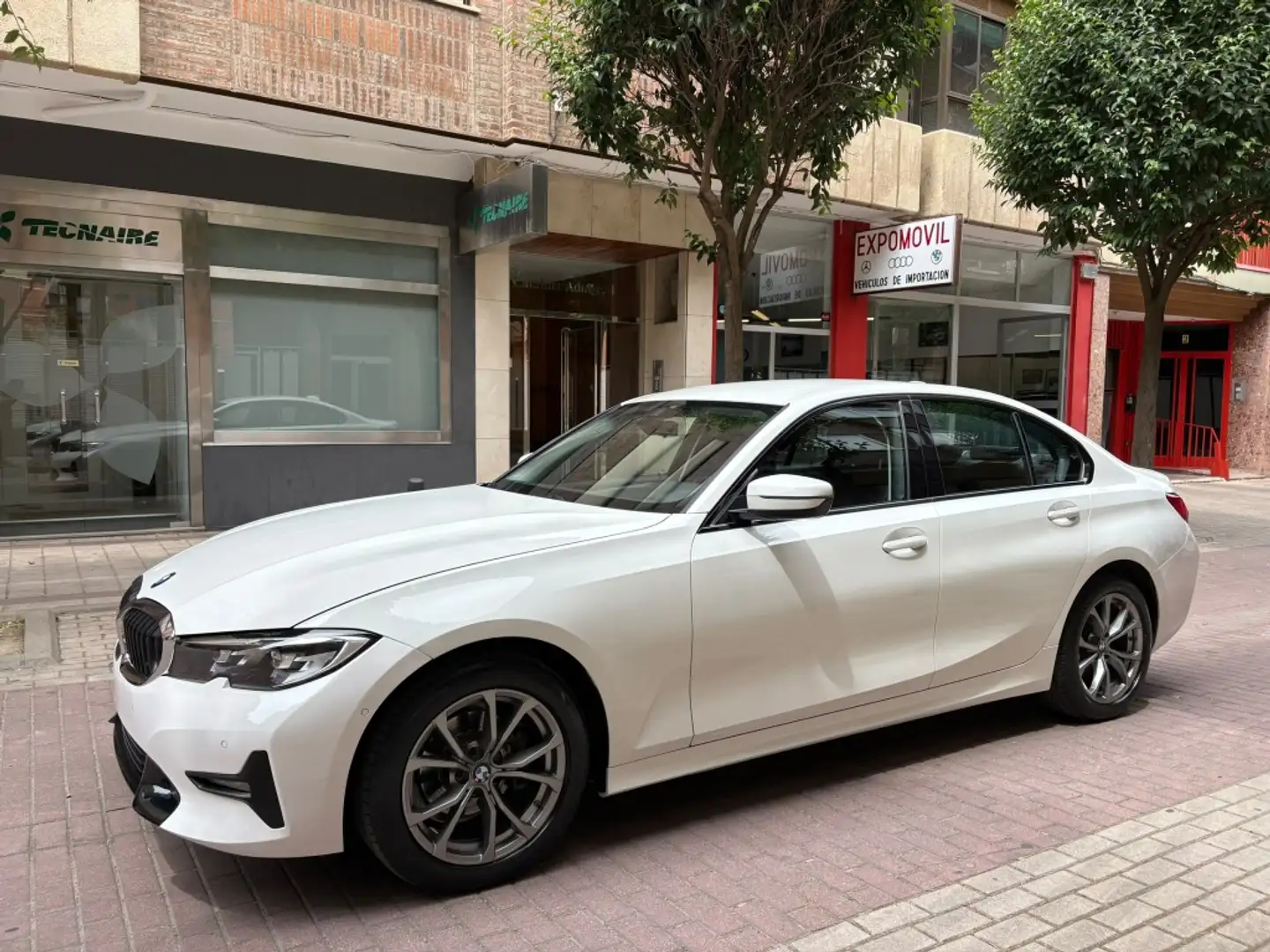 BMW 318 318dA Blanco - 1