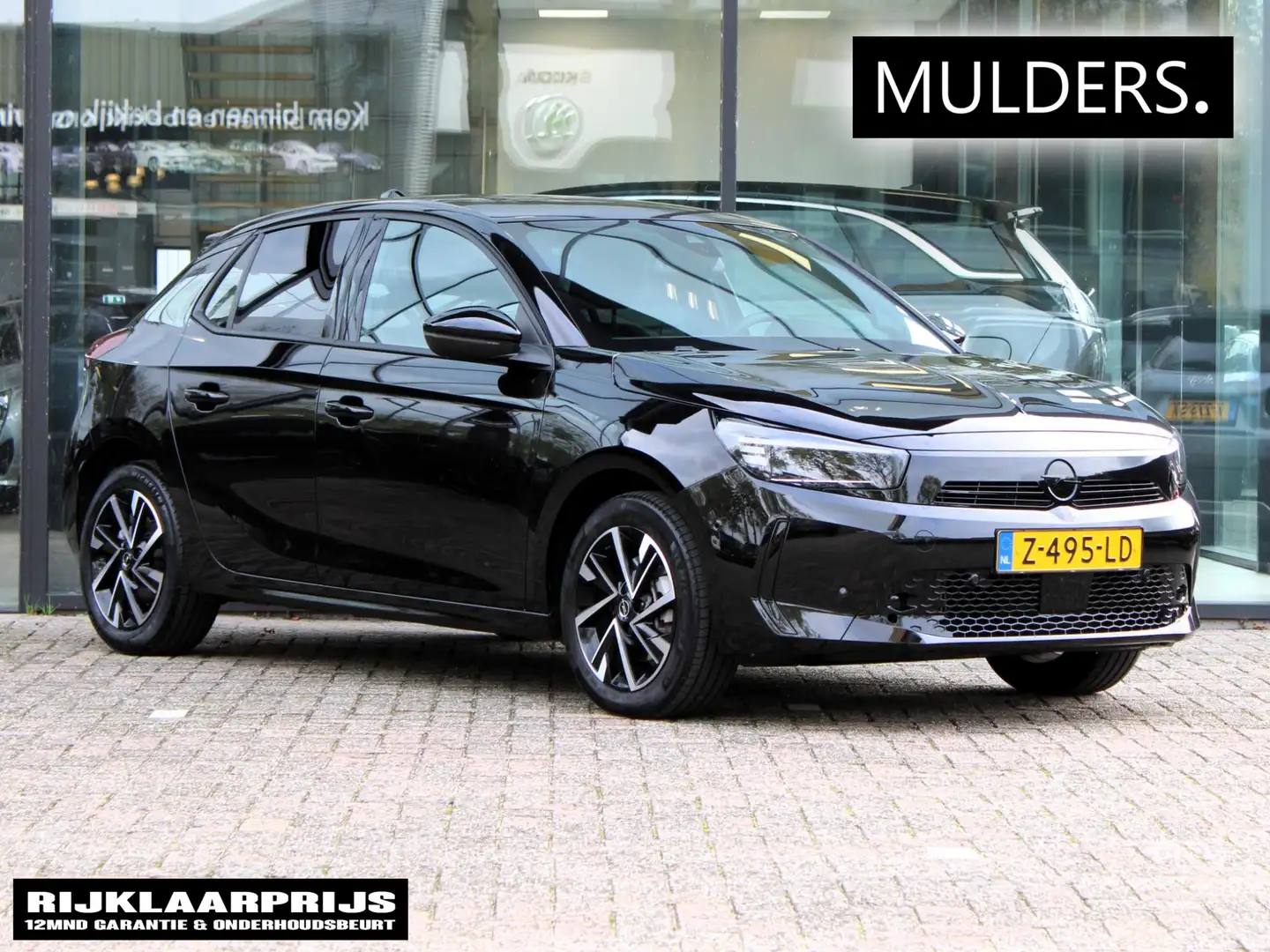 Opel Corsa 1.2 Turbo GS | Navi / Camera / Climate Zwart - 1