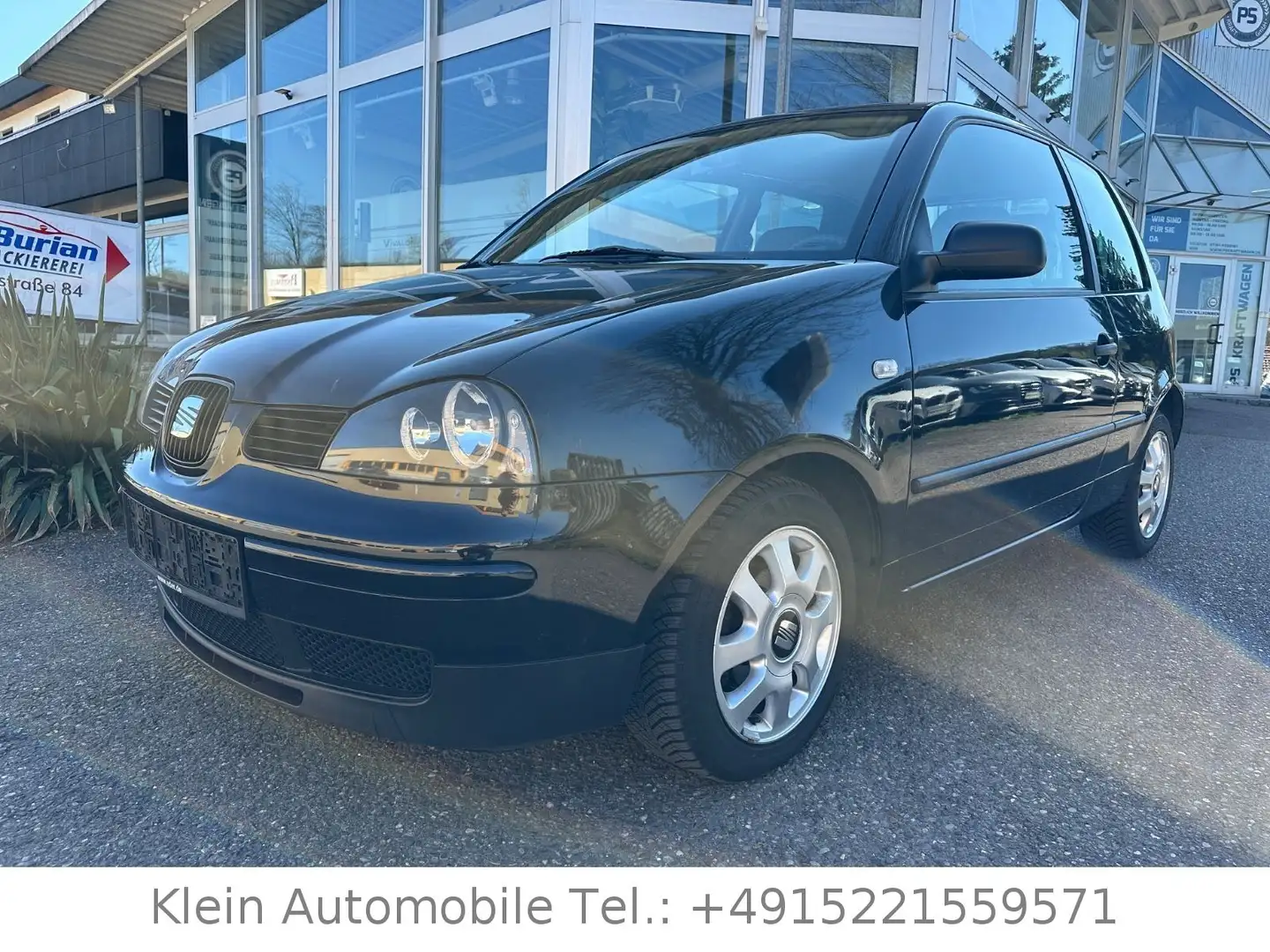 SEAT Arosa 1,0 Klima TÜV Servo Negru - 1