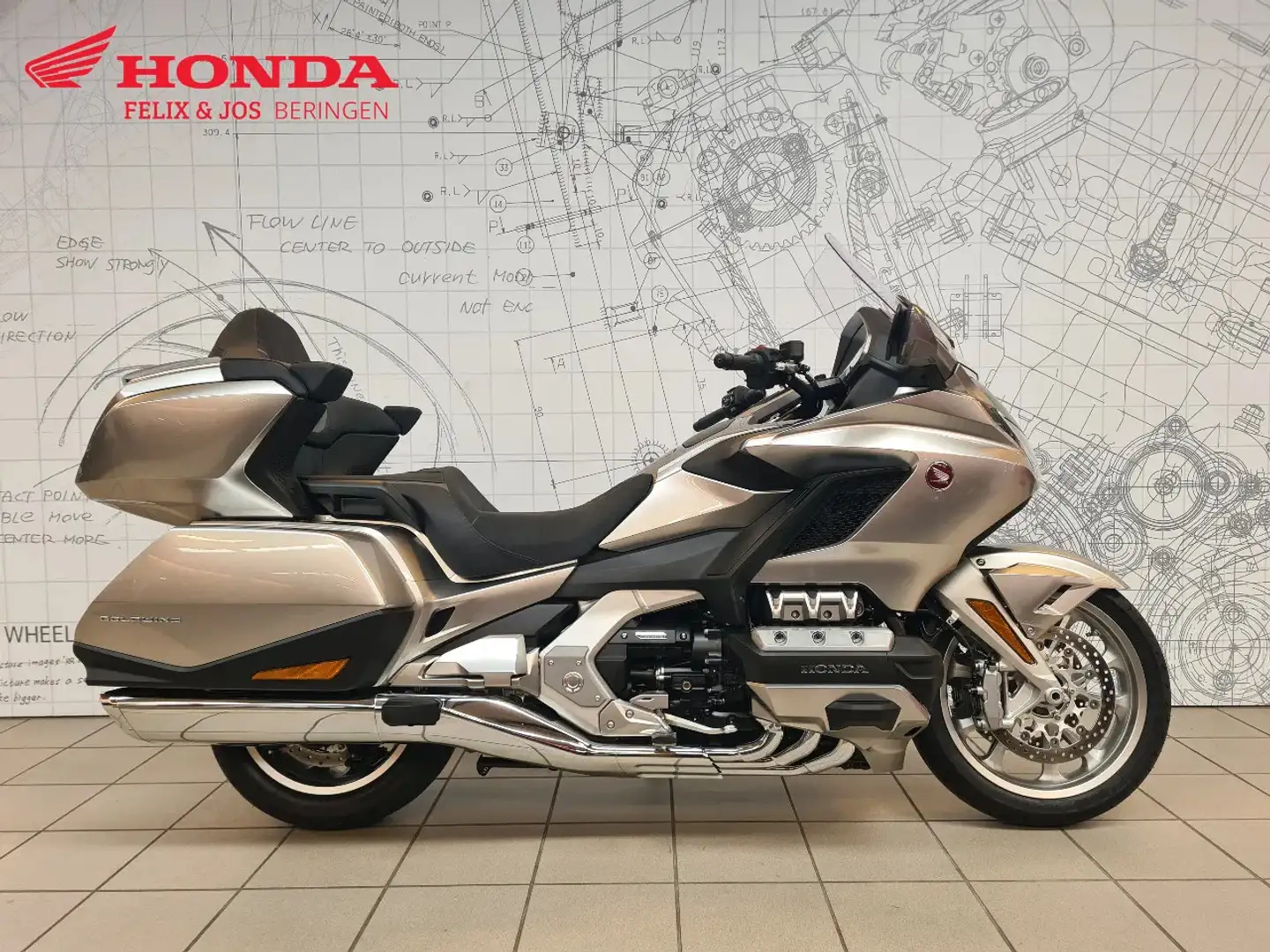 Honda GL 1800 Dct Goldwing Gri - 1