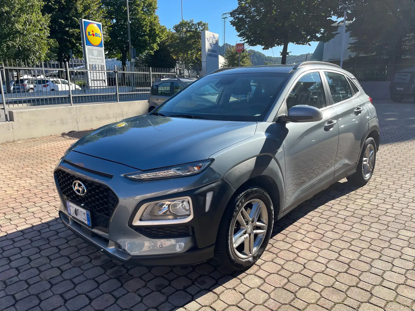 Hyundai KONA Kona I 2017 1.0 t-gdi Style 2wd 120cv my18 Gris - 1