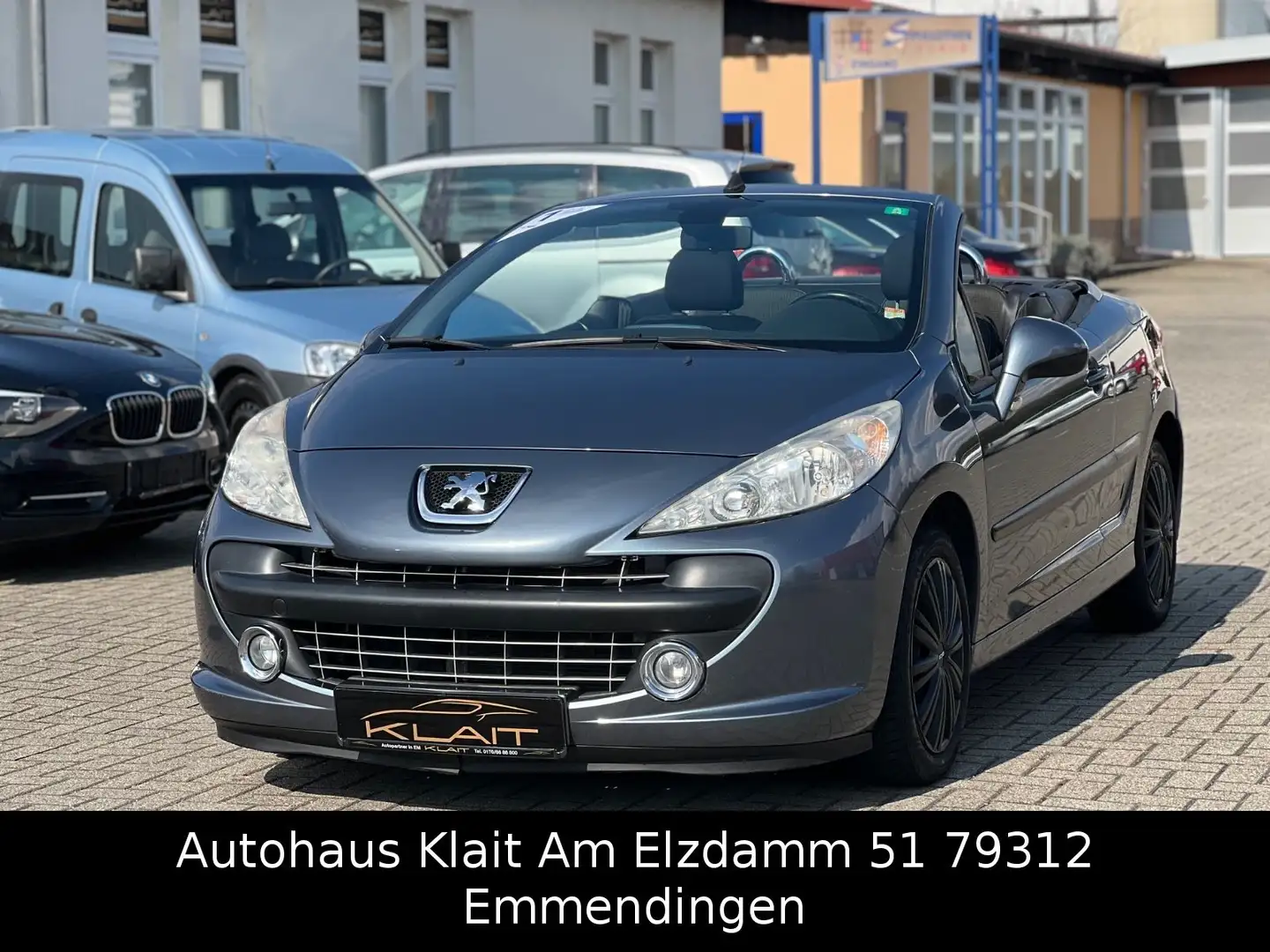 Peugeot 207 CC Cabrio-Coupe Sport Grau - 1