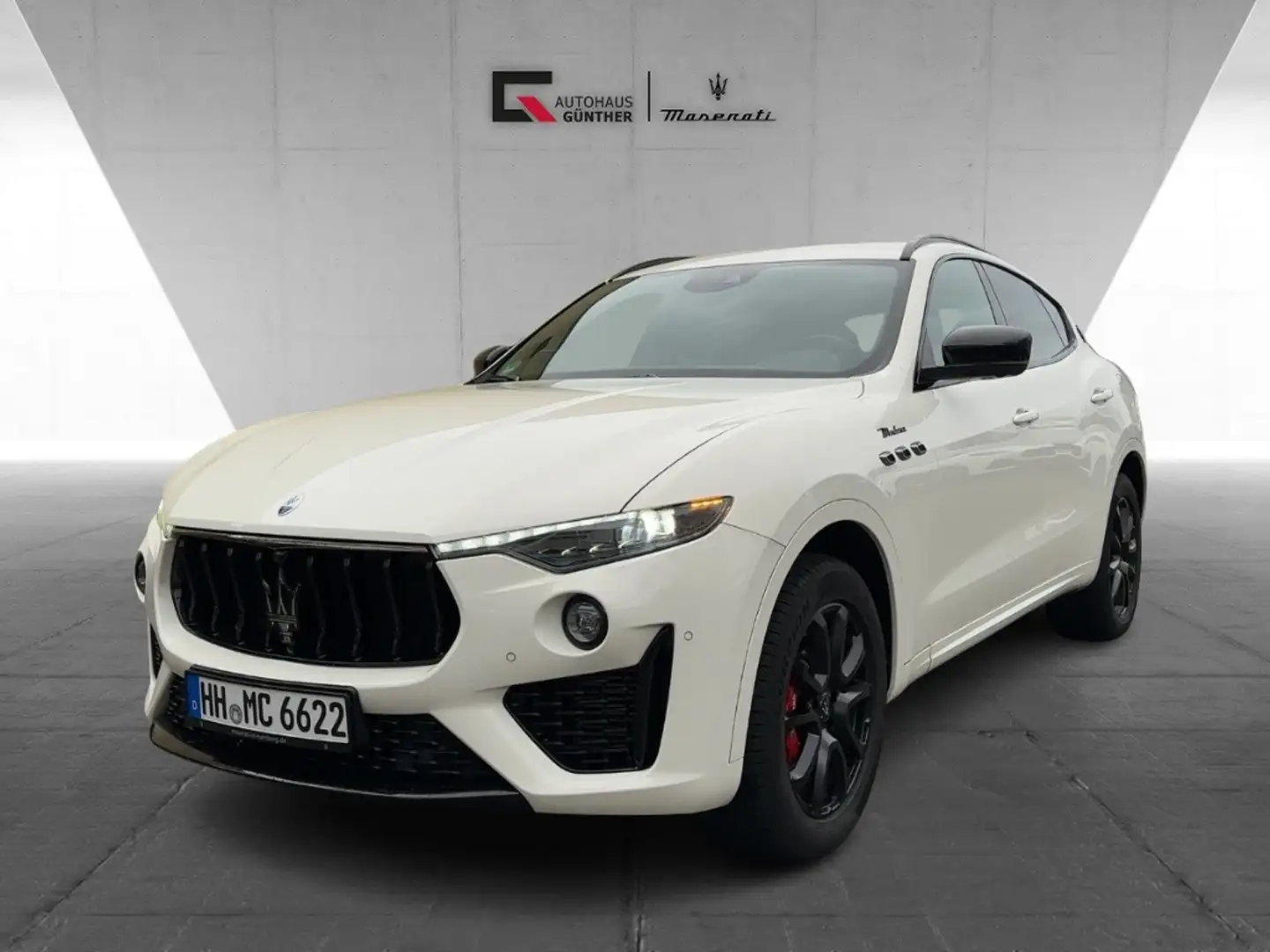 Maserati Levante Modena S 430PS Bianco&Nero/Top-Options Weiß - 1