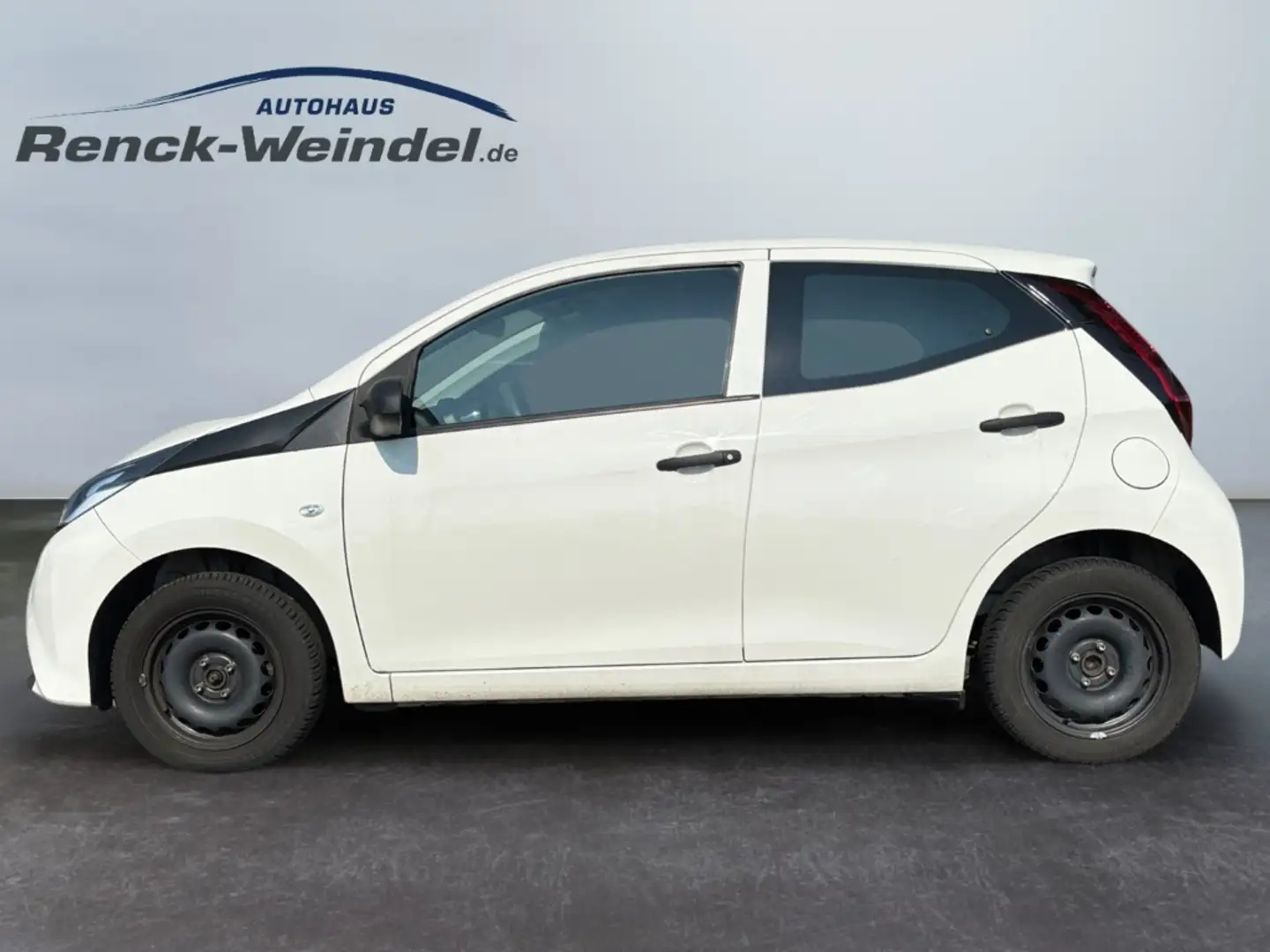 Toyota Aygo 1.0 Benzin Berganfahrass. GA Klima teilb.Rücksb eF Wit - 2