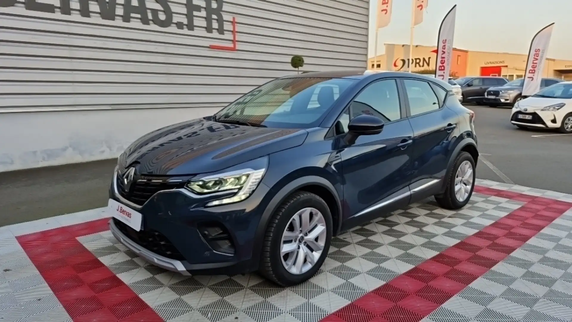 Renault Captur BLUE DCI 115 EDC BUSINESS Bleu - 2