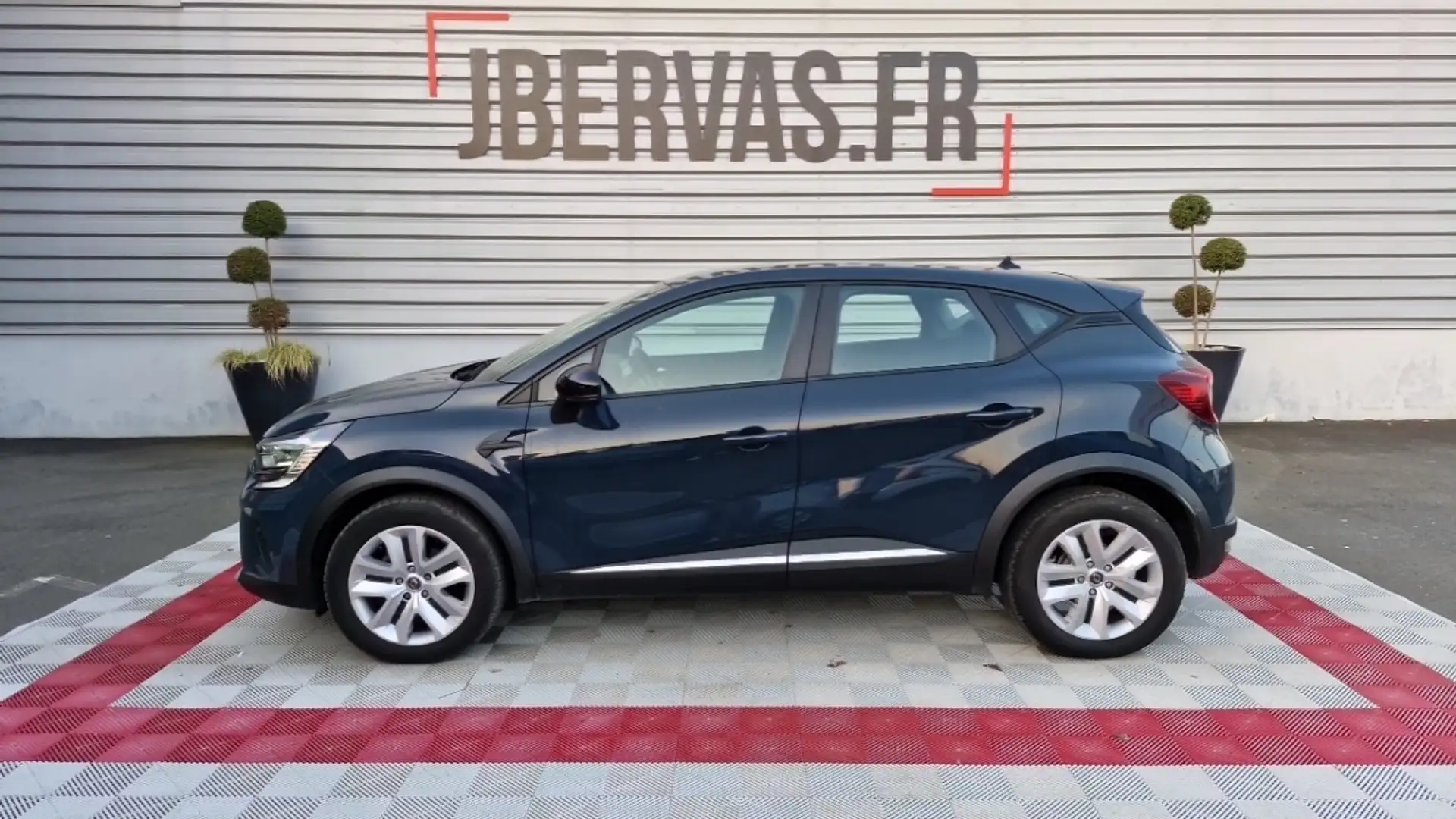 Renault Captur BLUE DCI 115 EDC BUSINESS Bleu - 1