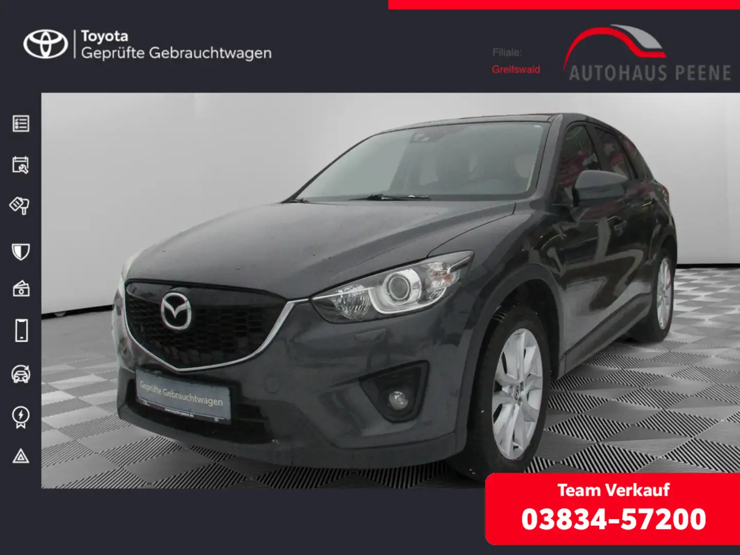 Mazda CX-5 2.0 Sports-Line AWD Grijs - 1
