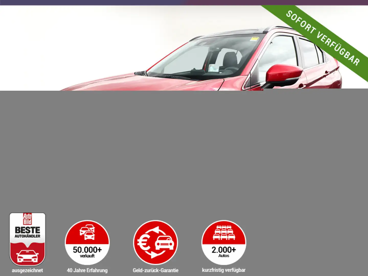 Mitsubishi Eclipse Cross Cross 1.5 T-MIVEC 163 CVT Top LED ACC Rot - 1