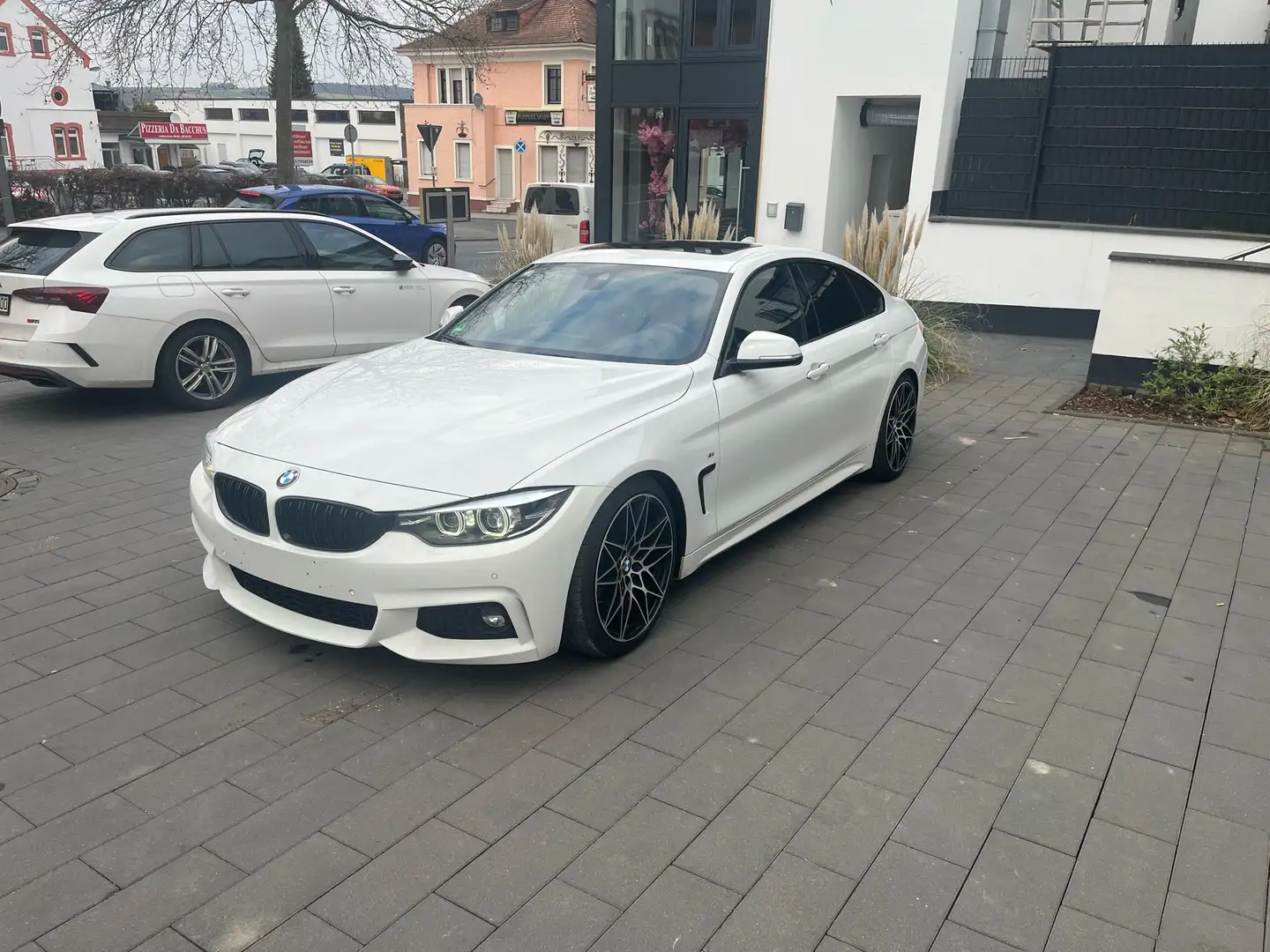 BMW 420 420 d M Sport Blanc - 1