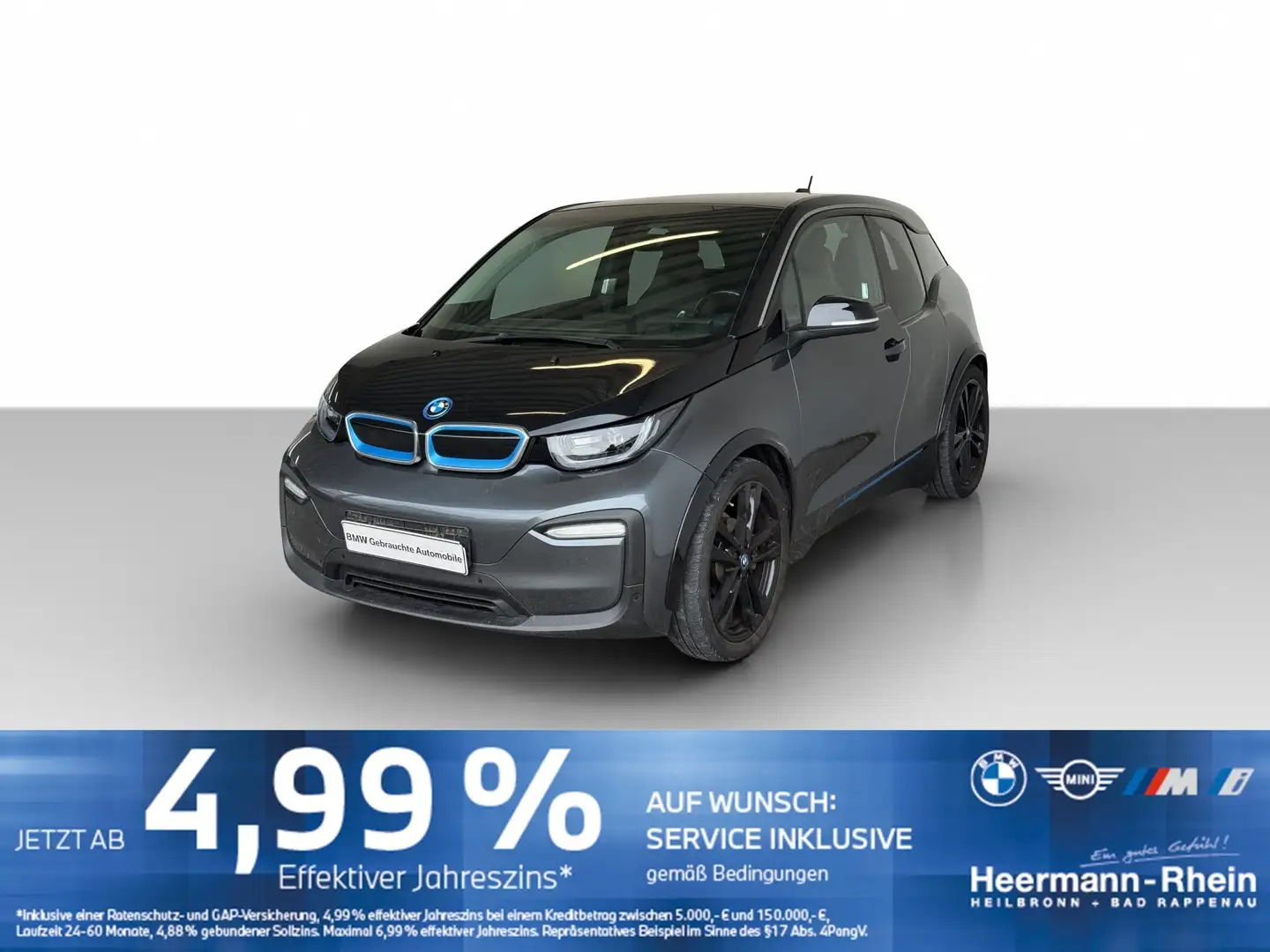 BMW i3 120Ah Sportpaket Navi.Schnelllade.PDC.SHZ.MFL Grau - 2