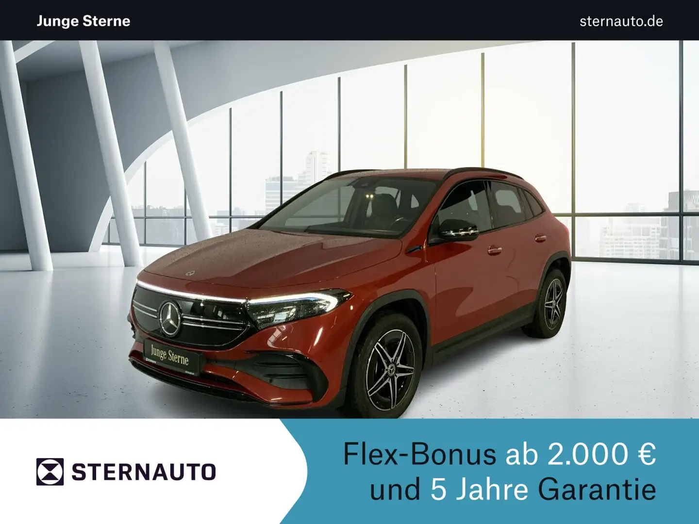 Mercedes-Benz EQA 300 EQA 300 4M AMG Night Sound Keyless SpiegelPak  LED Červená - 1